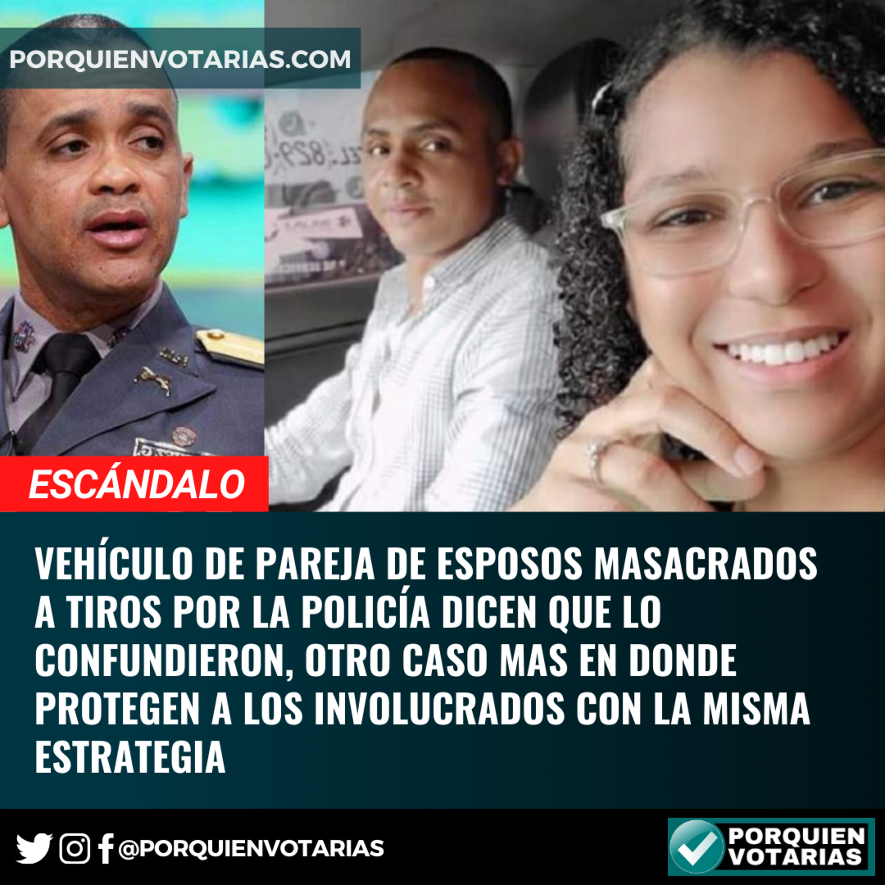 Vehículo de pareja de esposos masacrados a tiros por la POLICÍA dicen que lo confundieron, otro caso mas en donde protegen a los involucrados con la misma estrategia episode artwork