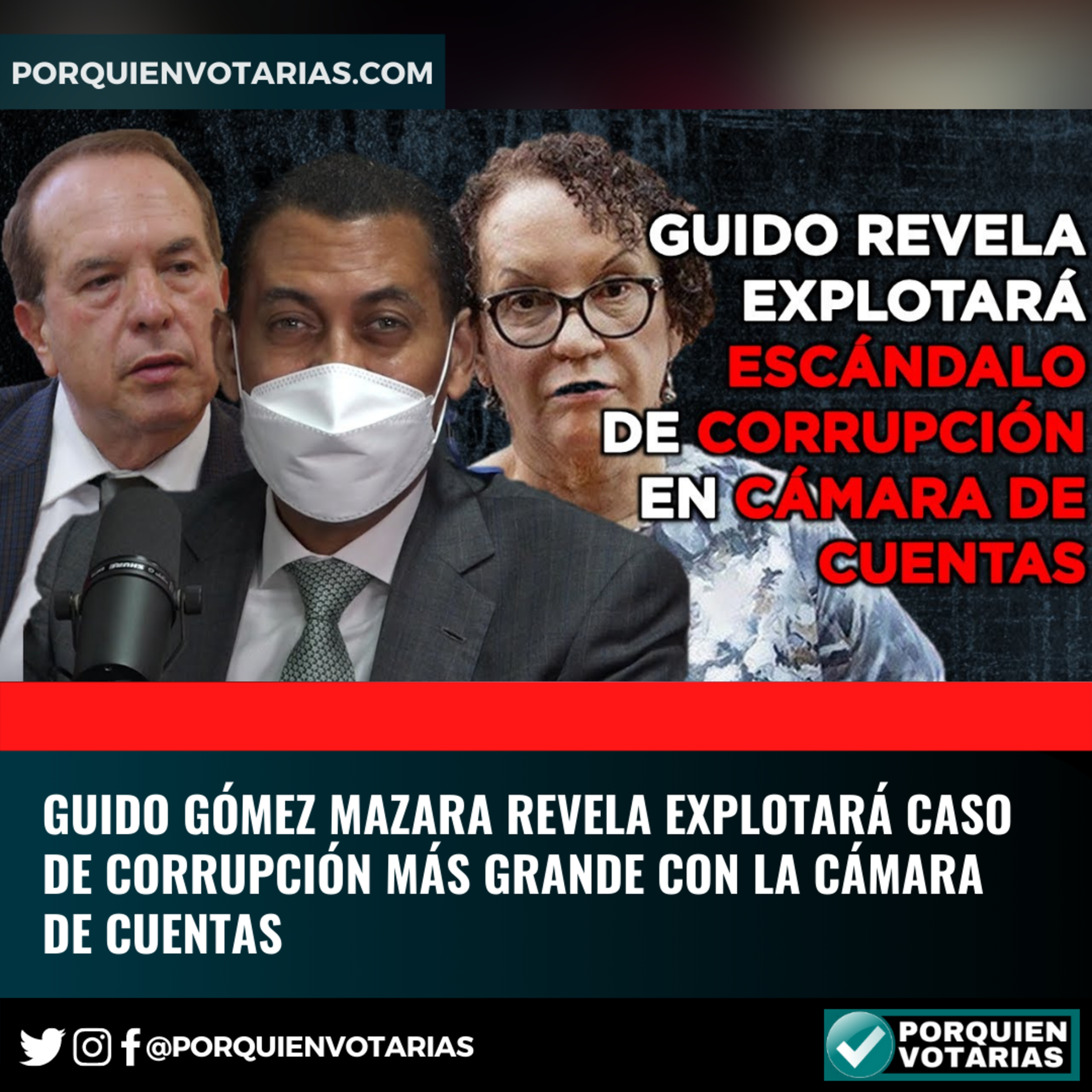GUIDO GÓMEZ MAZARA REVELA EXPLOTARÁ CASO DE CORRUPCIÓN MÁS GRANDE CON LA CÁMARA DE CUENTAS episode artwork
