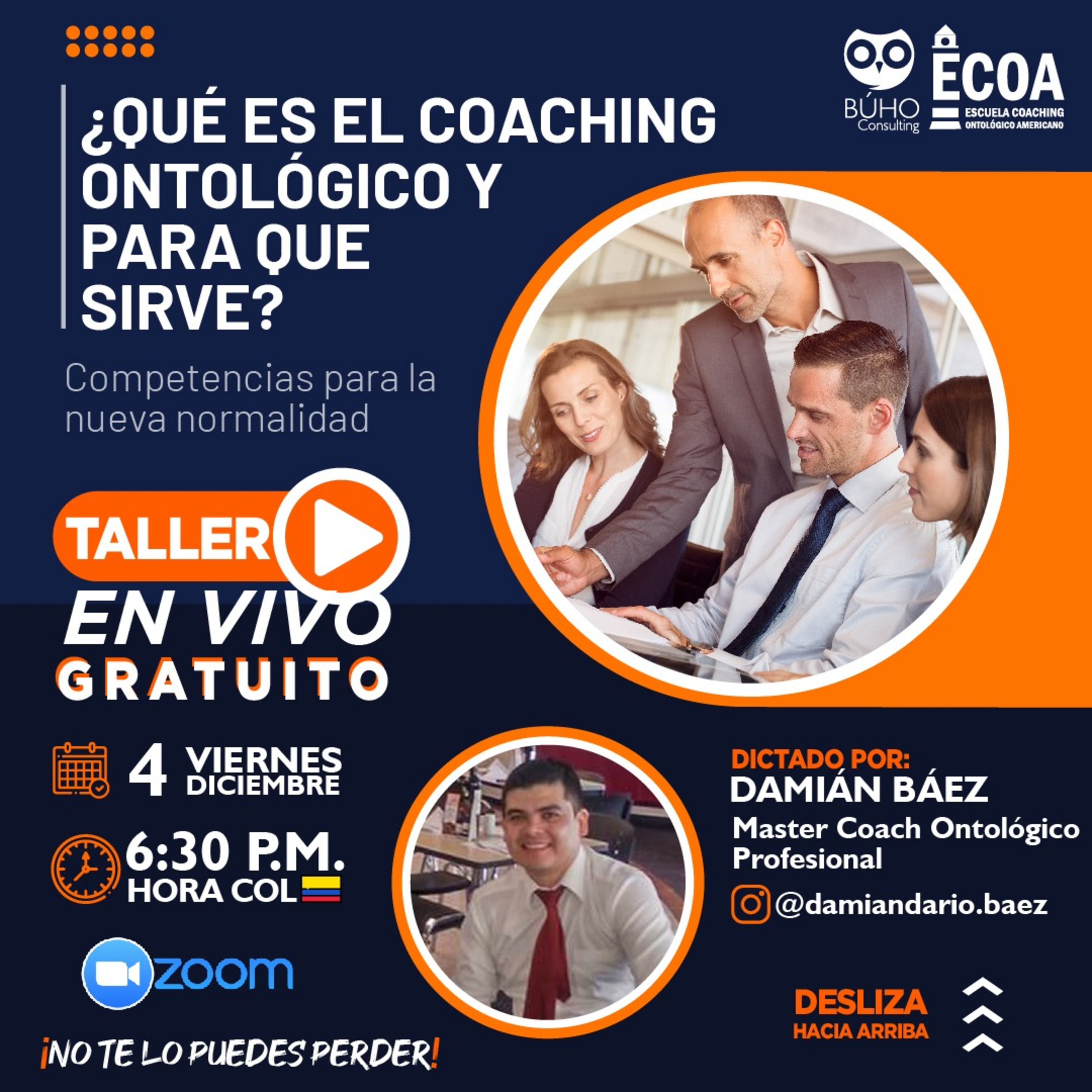 Damián Báez Master Coach Profesional