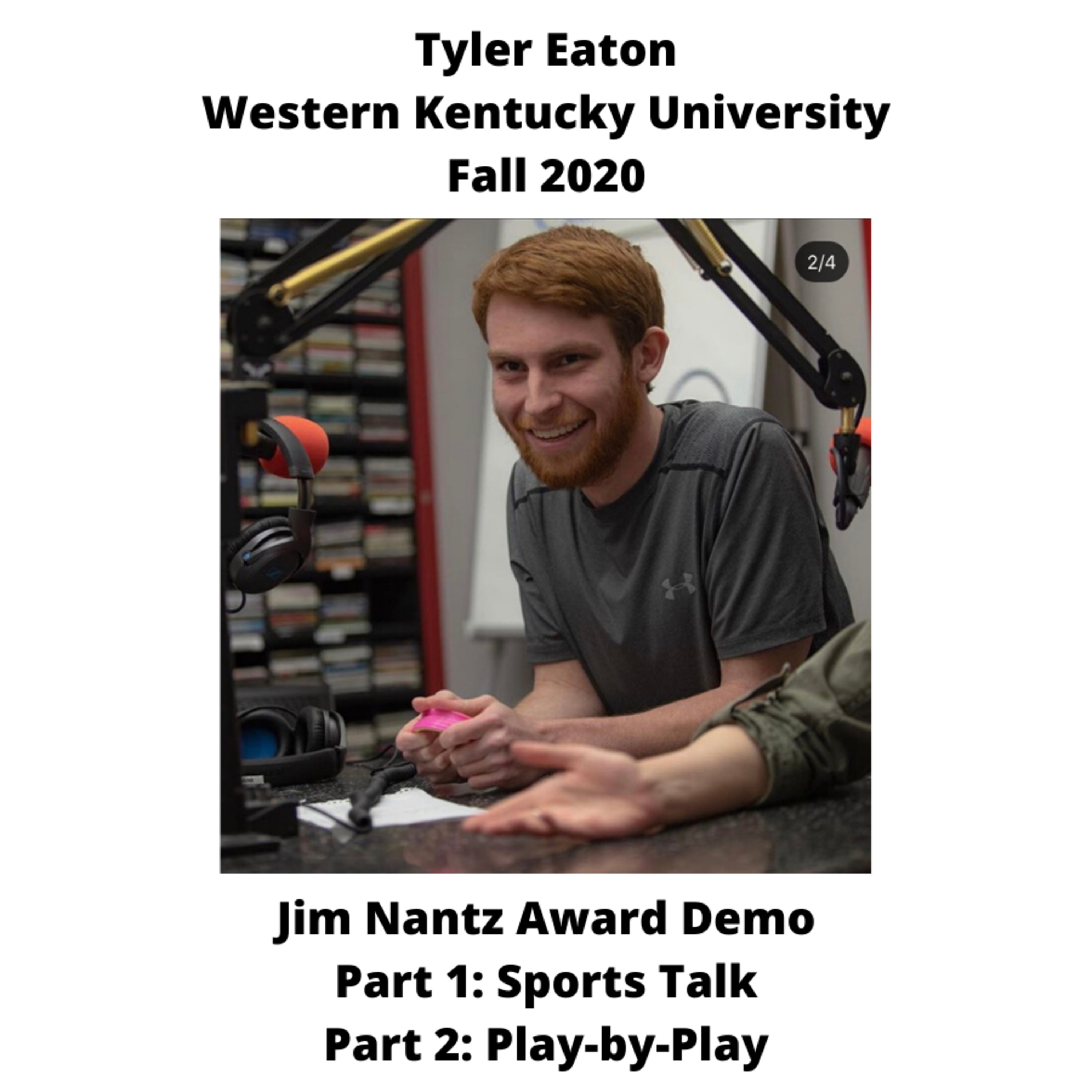 Tyler Eaton Play-by-Play