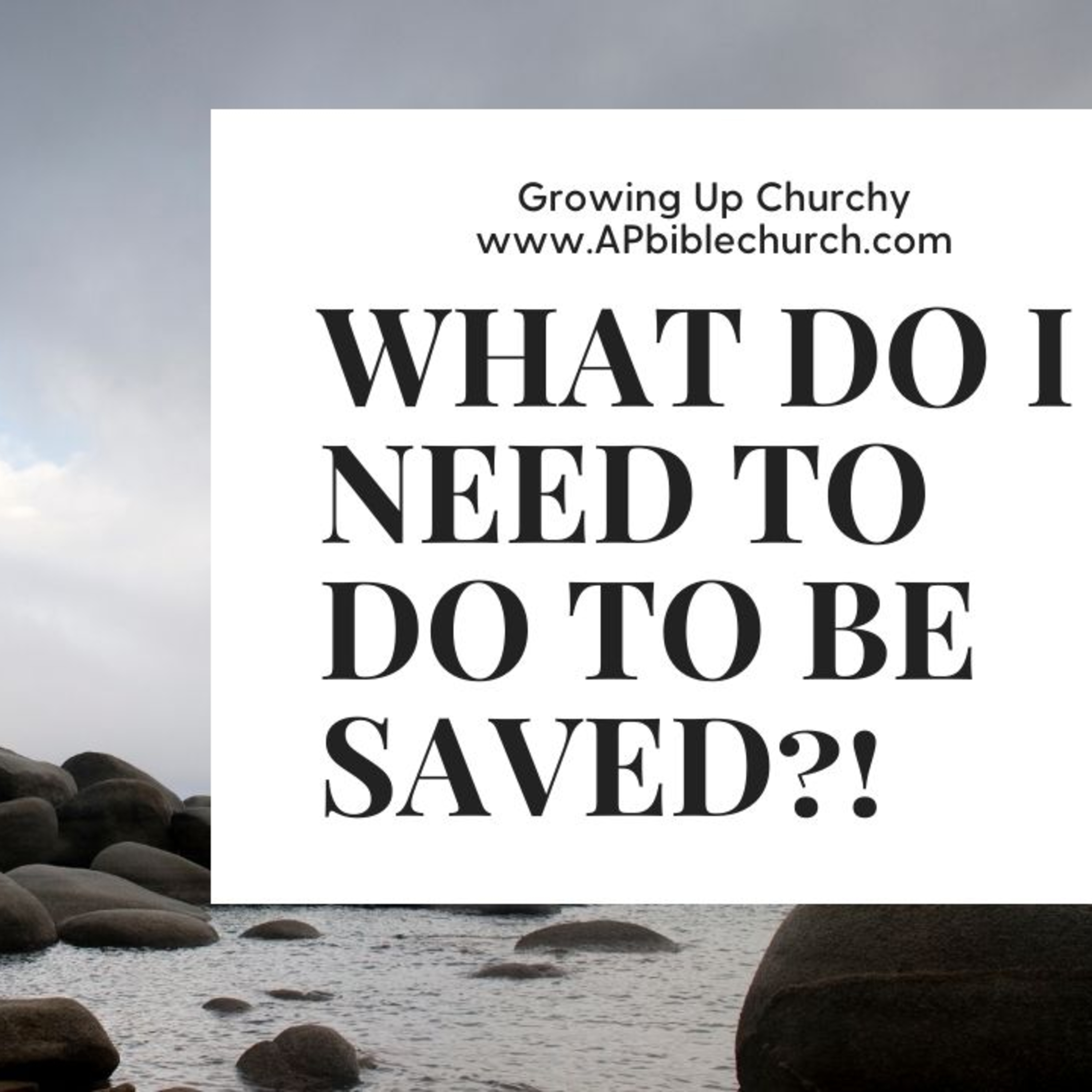 What do I need to do to be saved? | Easy Believism vs Lordship Salvation