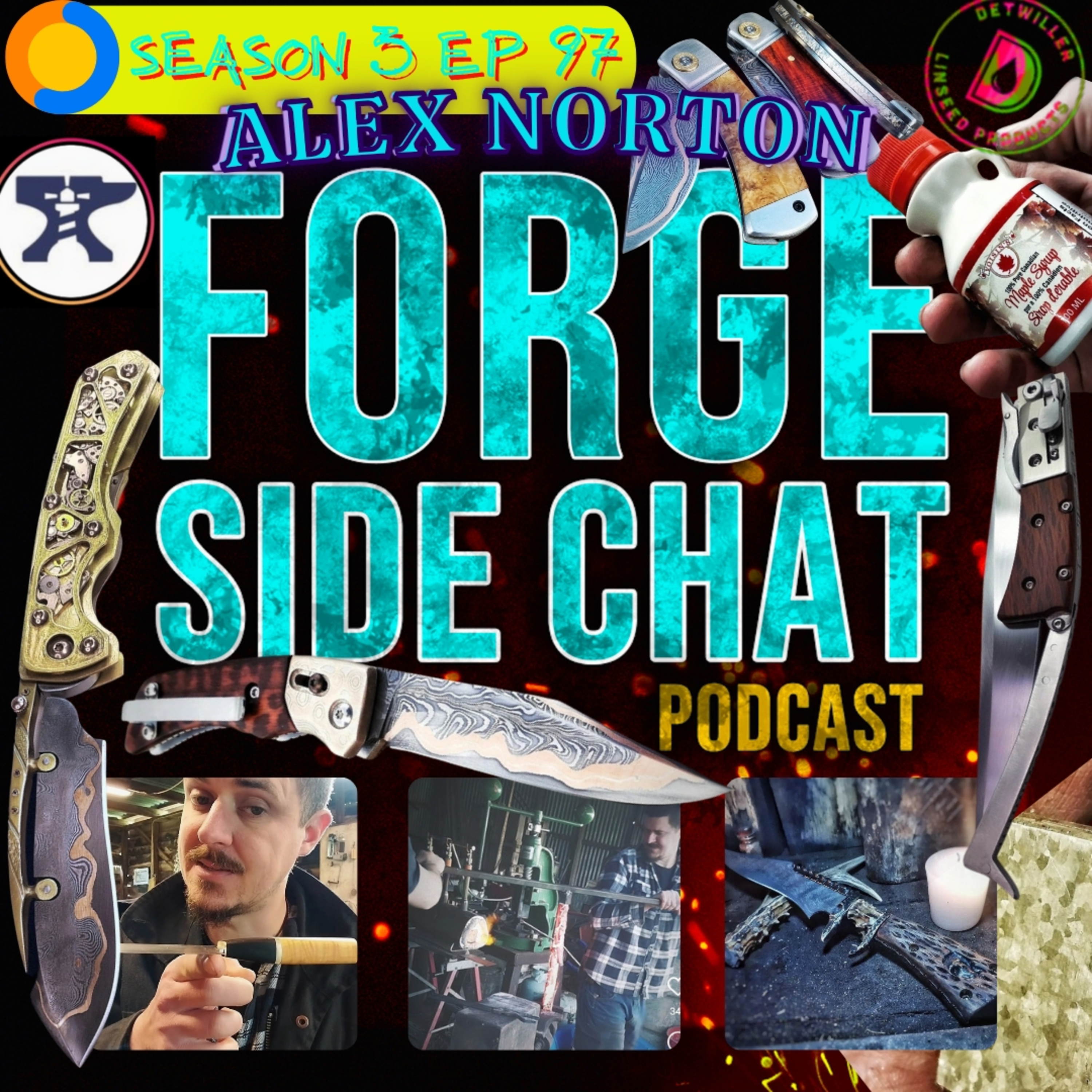 Ep 97 Alex Norton of Valhalla Ironworks in BFNW, Tasmanai