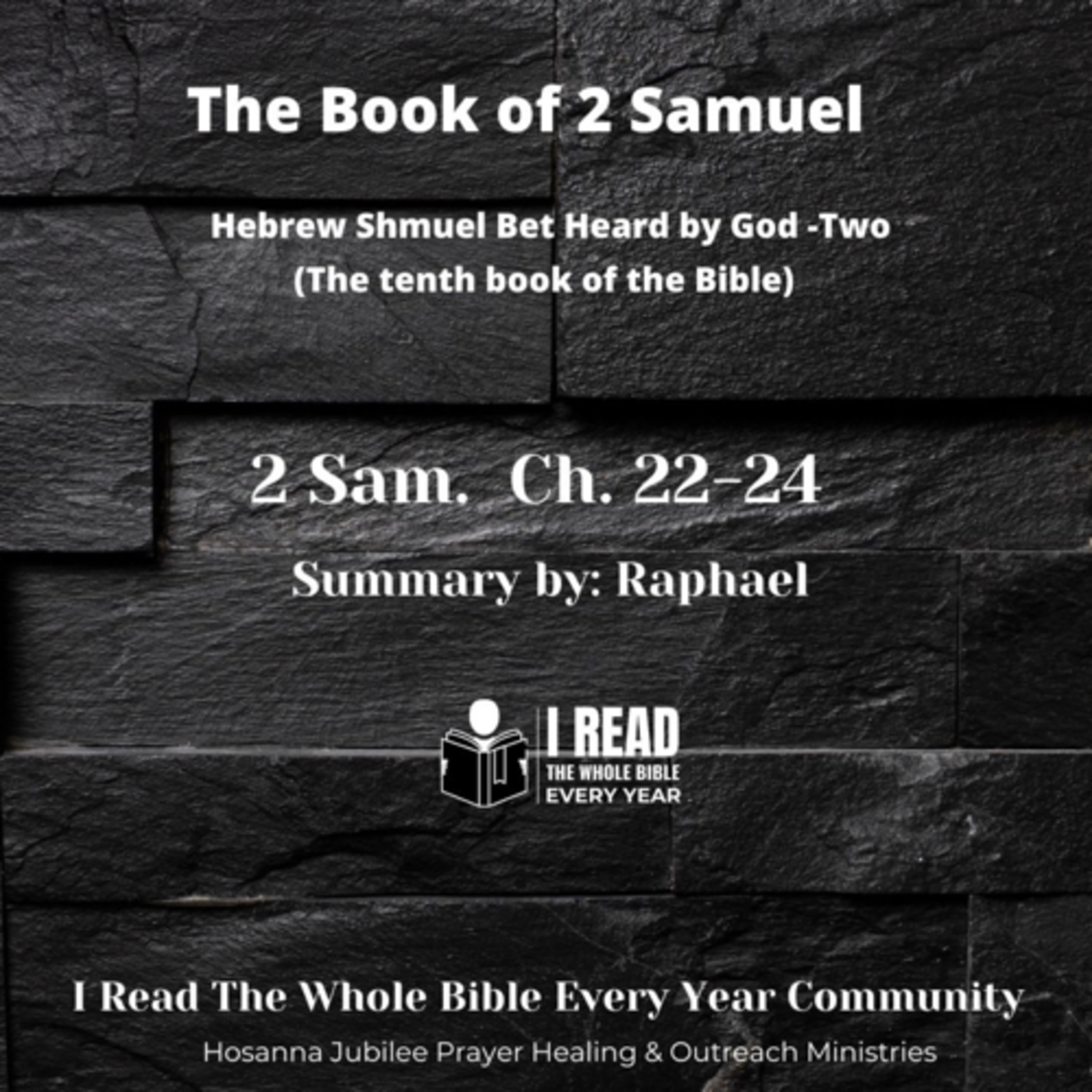 IRTWBEY365 (I Read The Whole Bible Every Year Podcast)