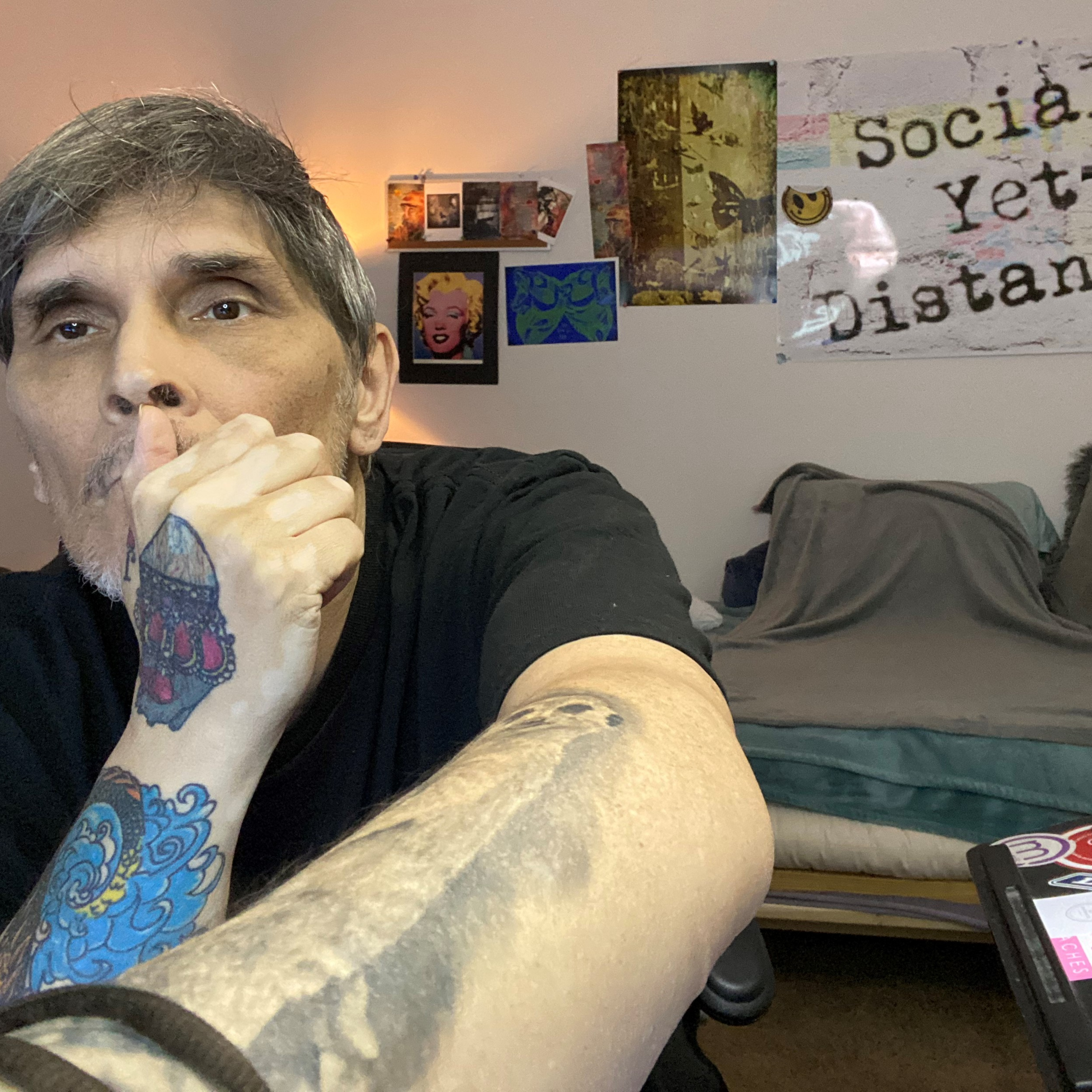 Social Yet Distanced: A View with an Emotionalorphan and Friends