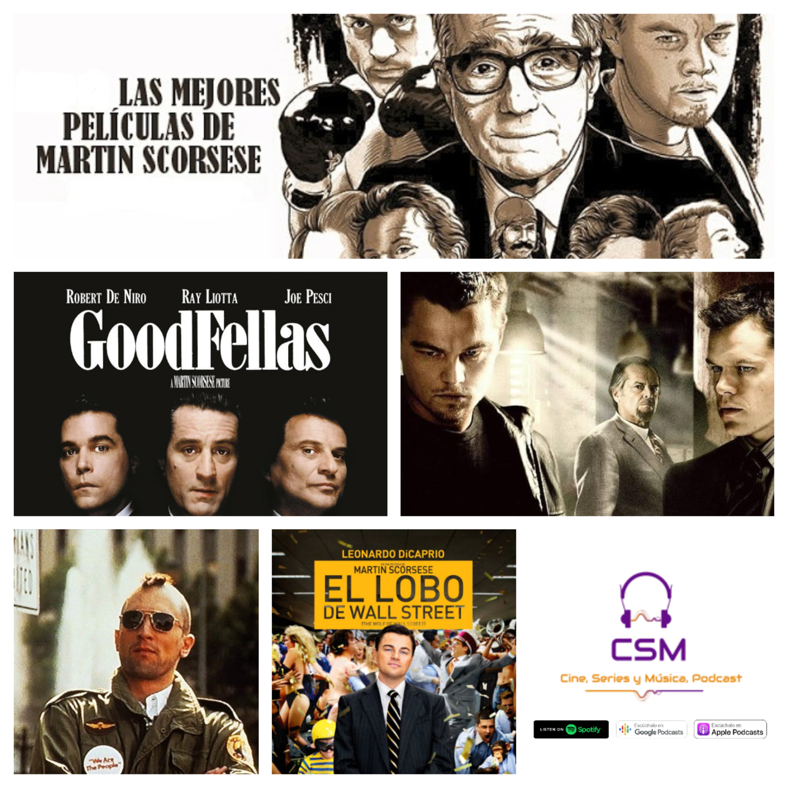 CSM Top 5: Martín Scorsese episode artwork