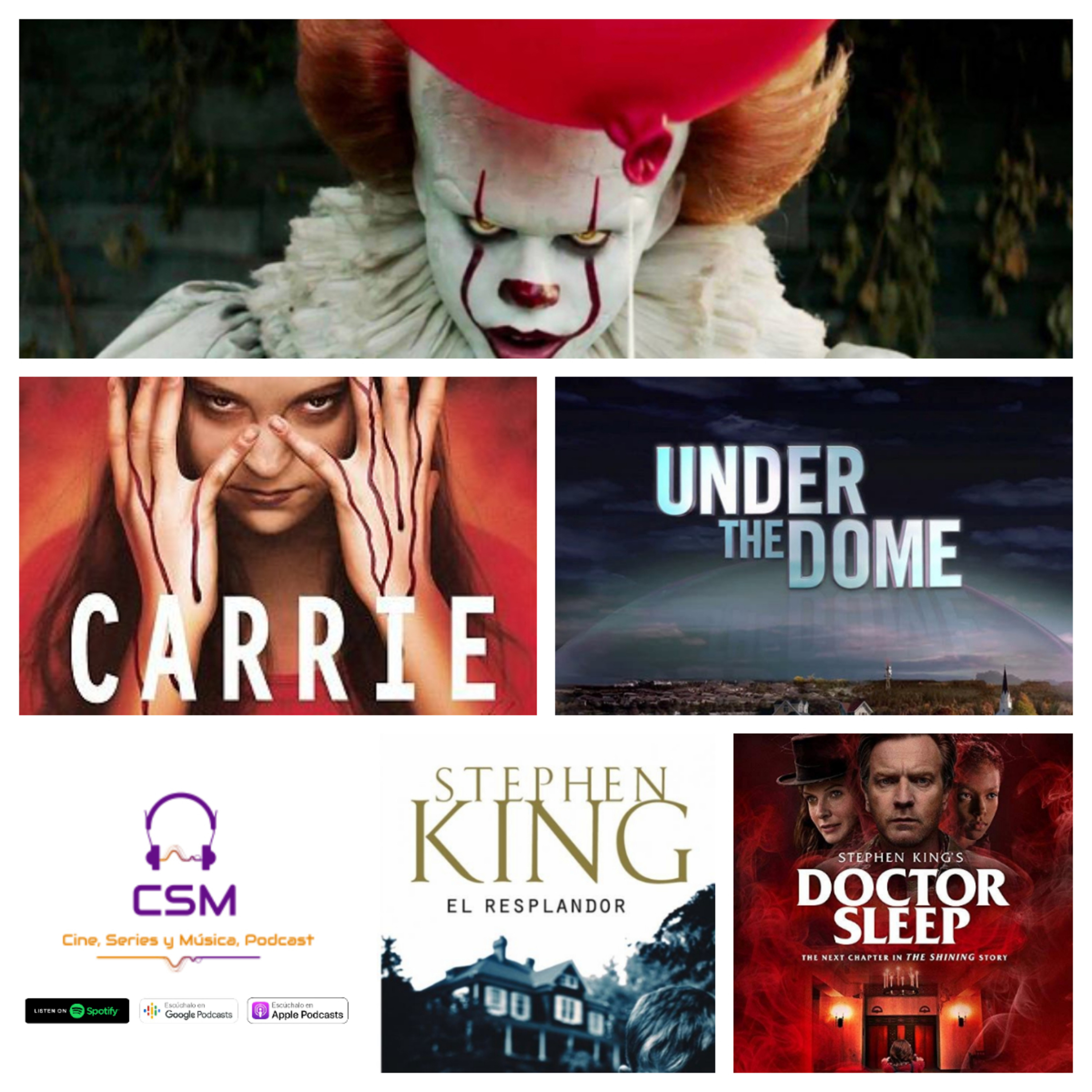 CSM Mes del Terror Cap 4 Stephen King episode artwork