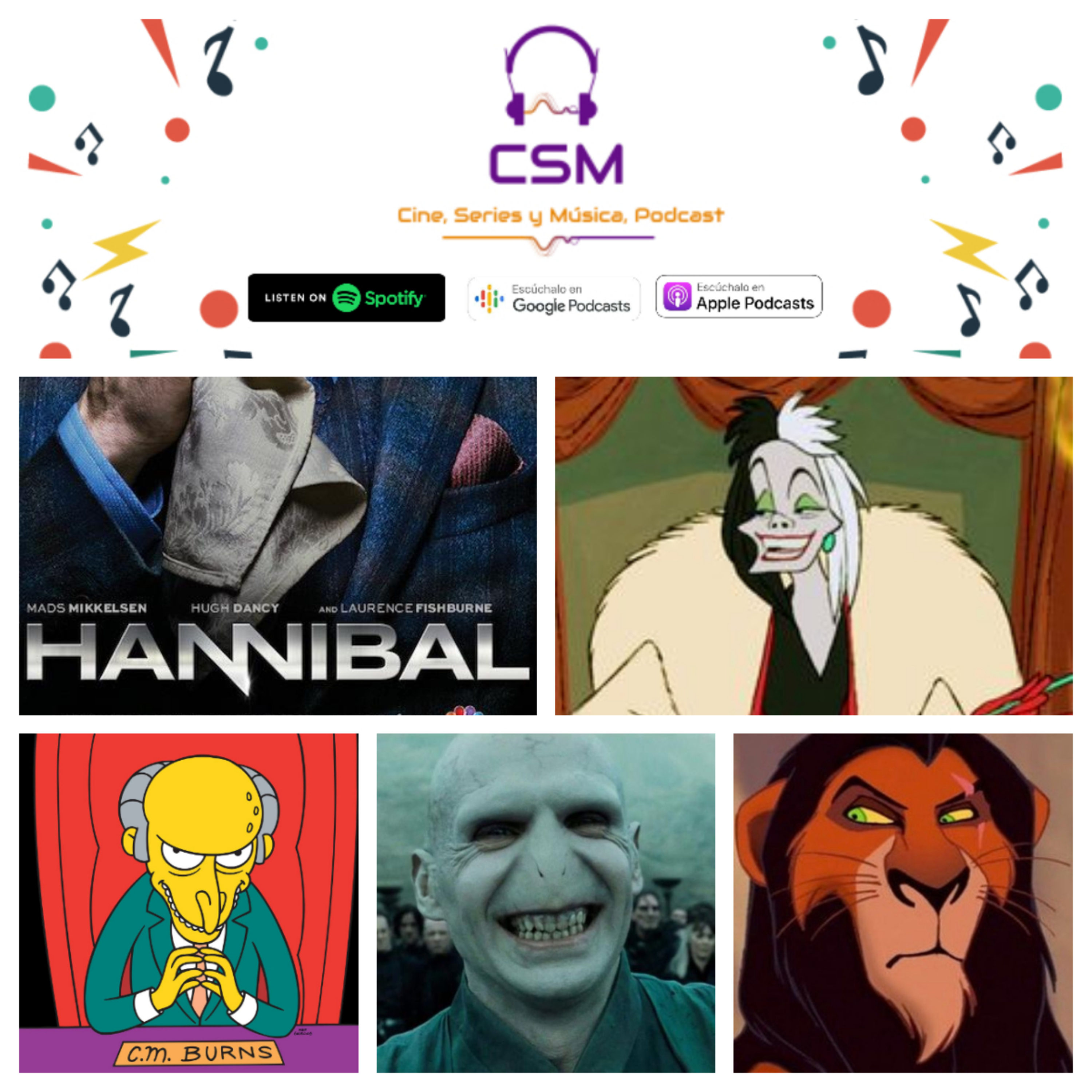 CSM Villanos de Cine y Televisión  episode artwork