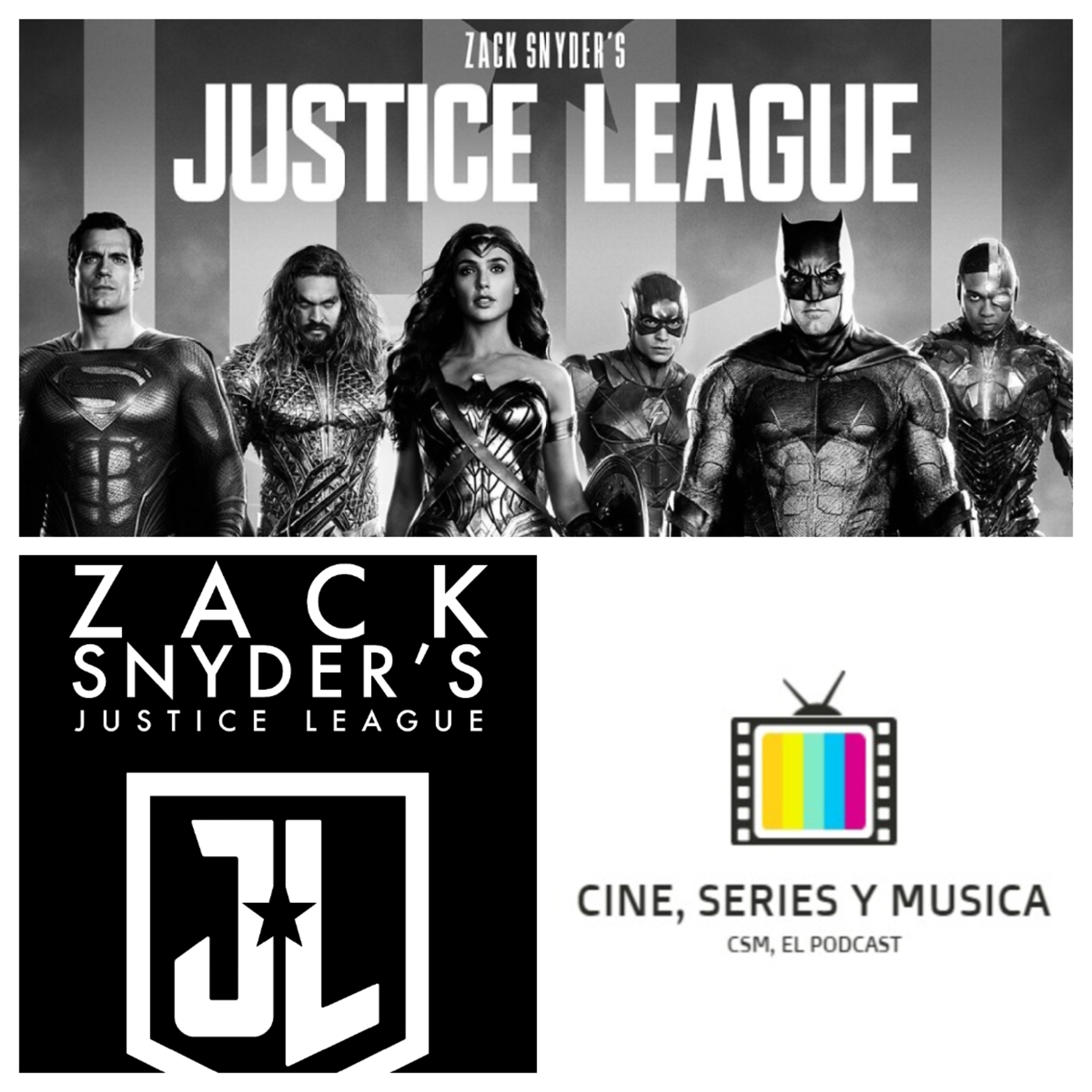 CSM La Liga de Justicia de Zack Snyder episode artwork
