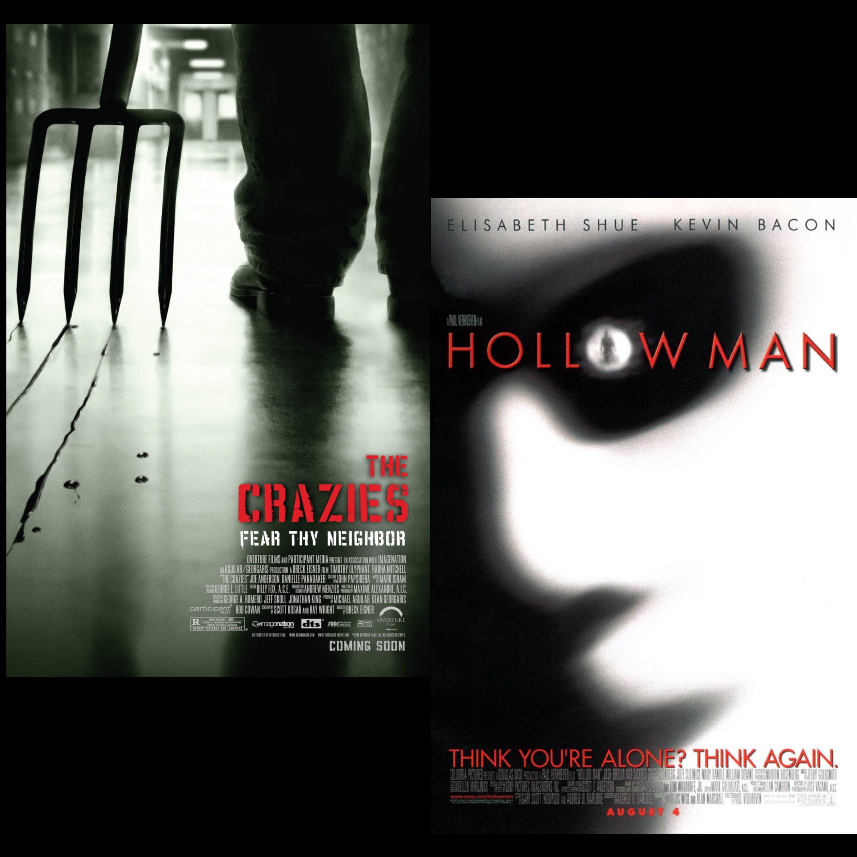The Crazies (2010) & Hollow Man (2000) episode artwork