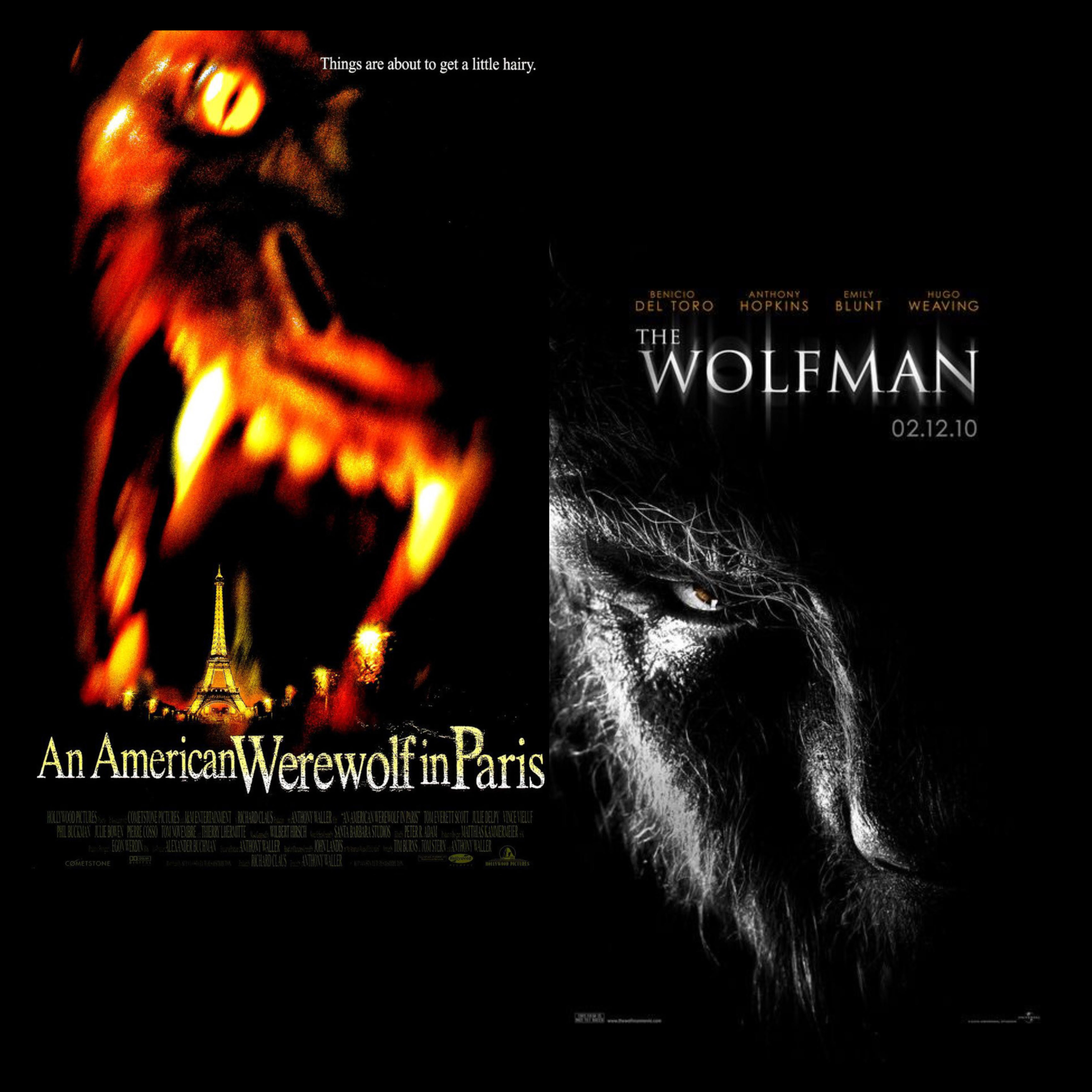 An American Werewolf in Paris (1997) & The Wolfman (2010) episode artwork