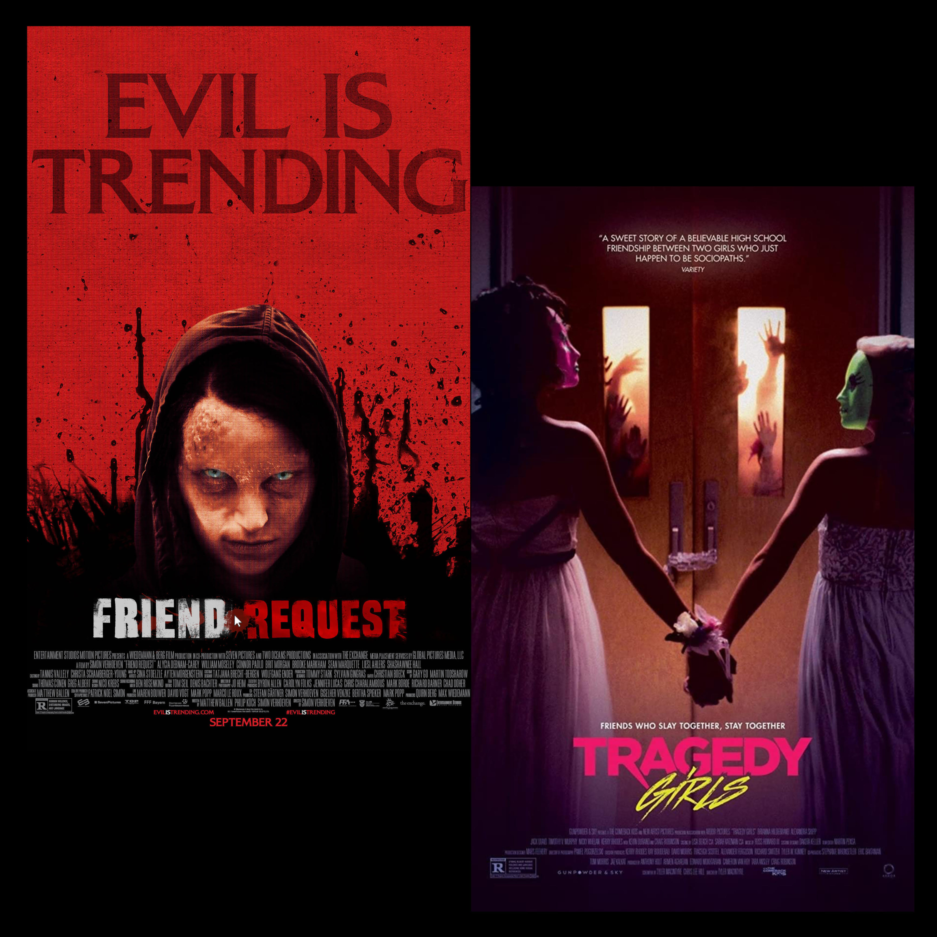 Friend Request (2016) & Tragedy Girls (2017) episode artwork