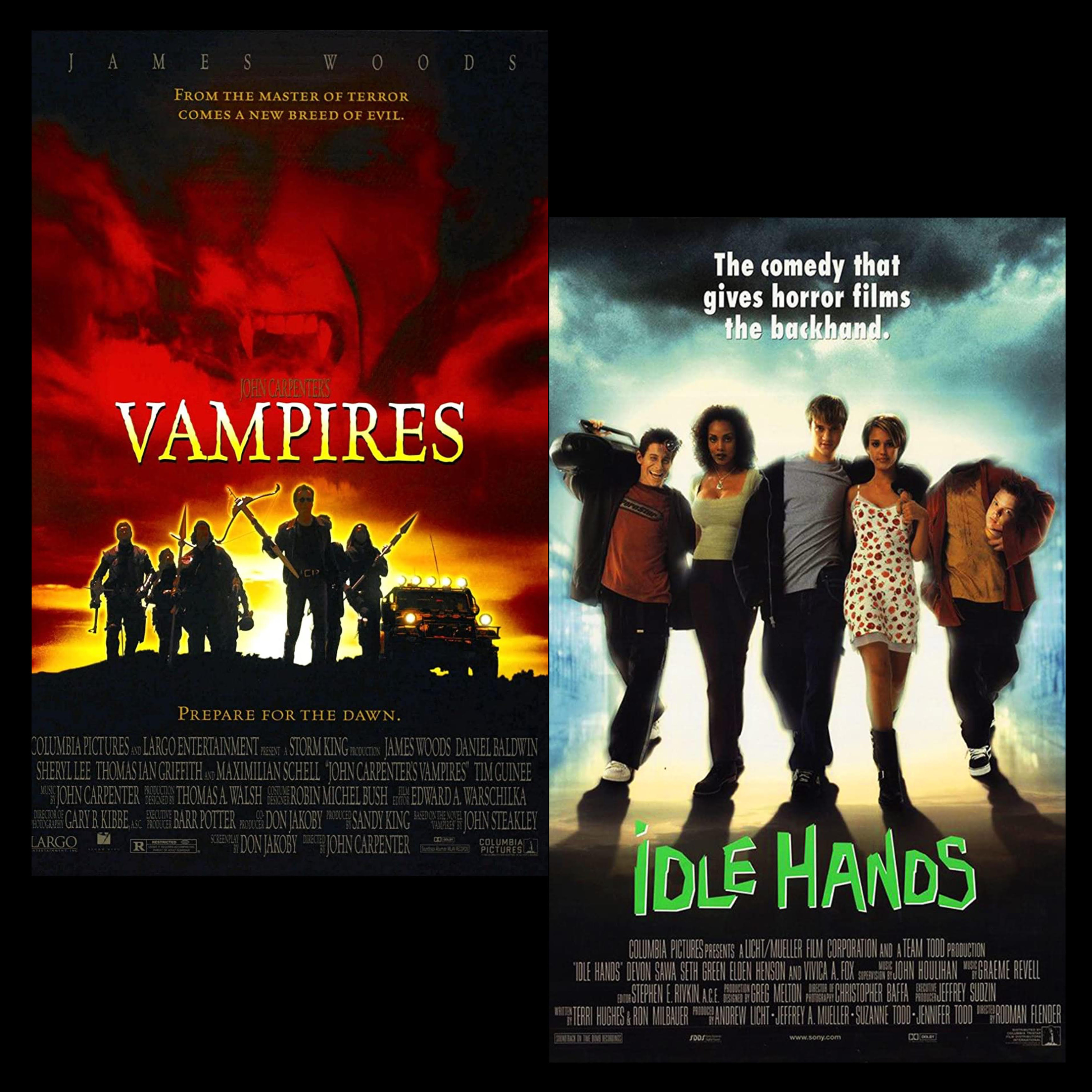 John Carpenter's Vampires (1998) & Idle Hands (1999) episode artwork