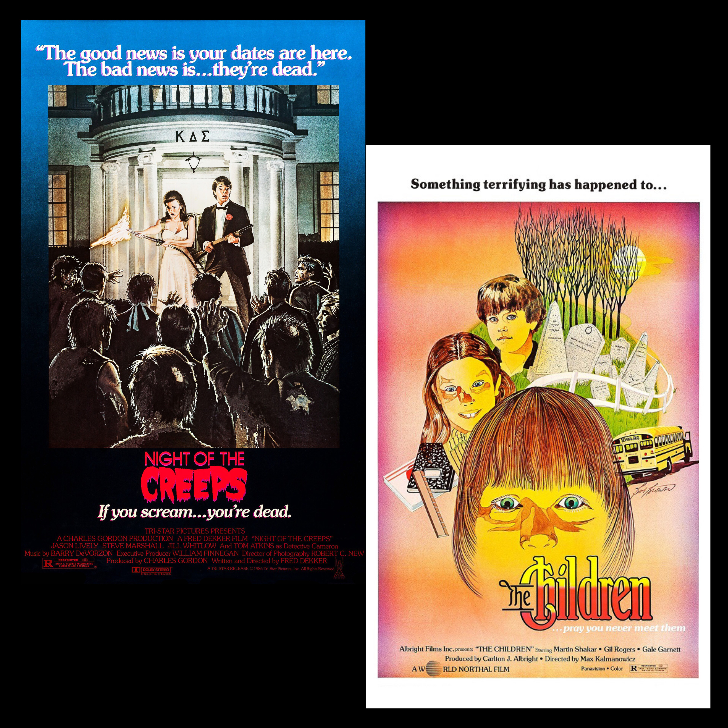 Night of the Creeps (1986) & The Children (1980) episode artwork