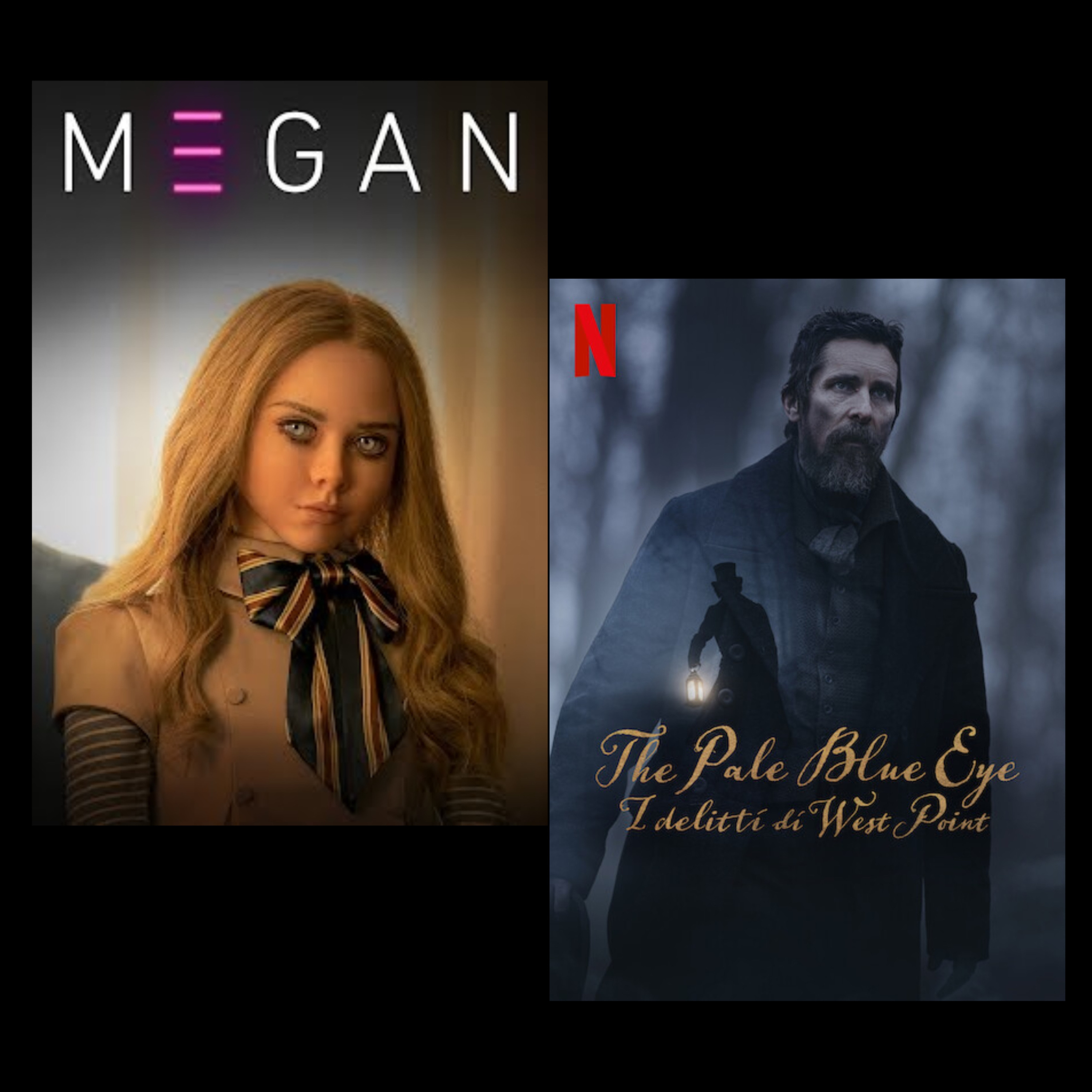 M3GAN (2022) & The Pale Blue Eye (2022) episode artwork