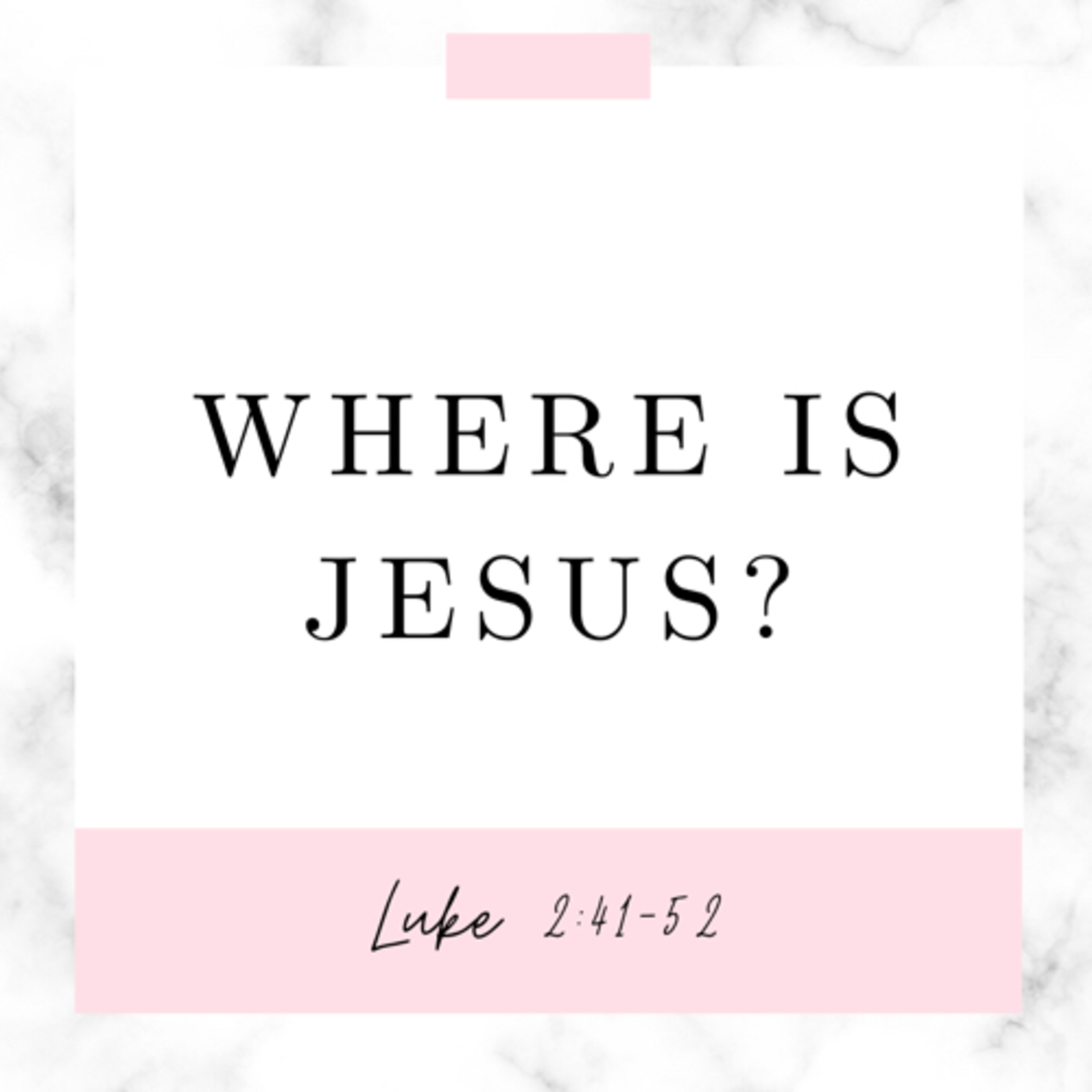 Where is Jesus? episode artwork