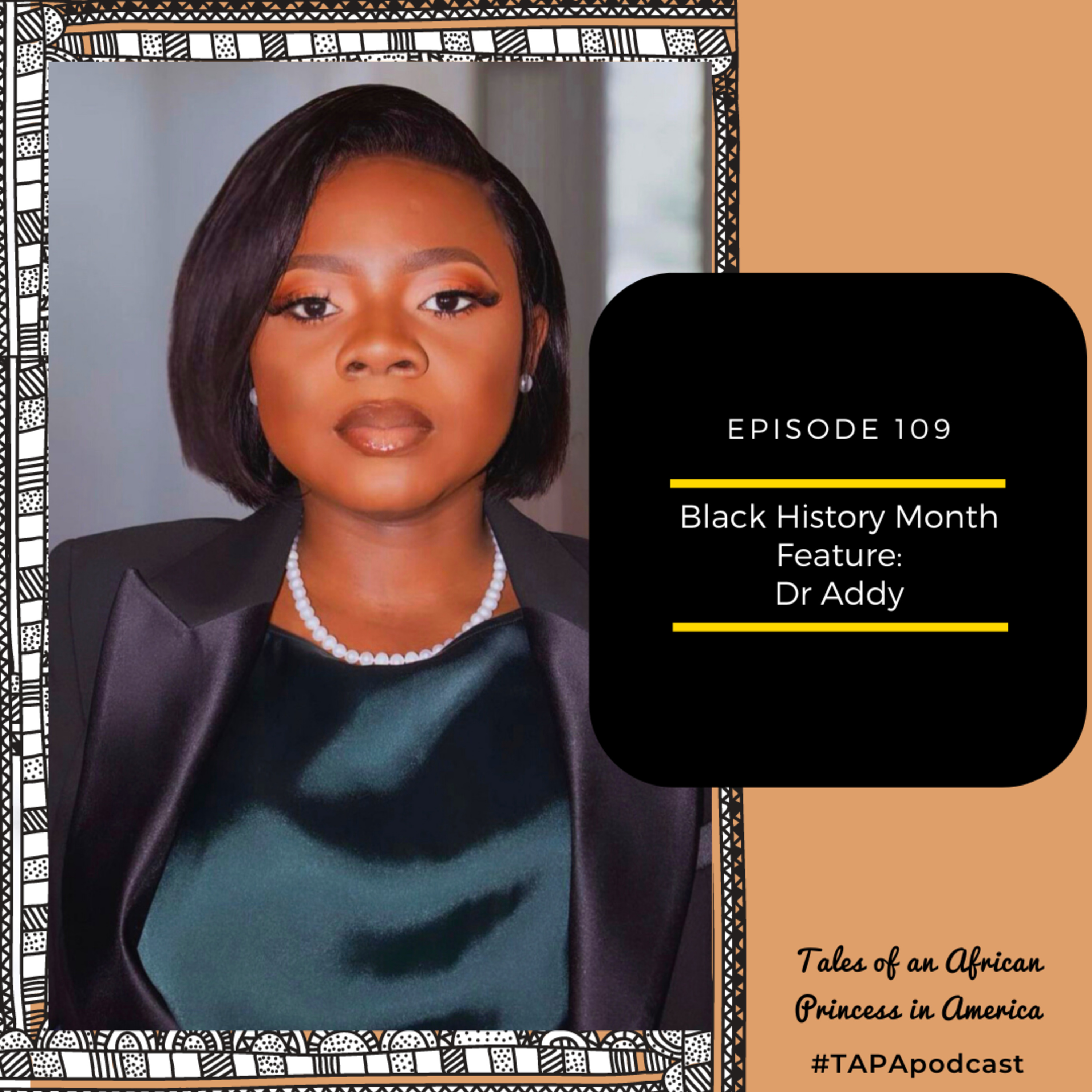 Black History Month Feature: Dr Addy episode artwork