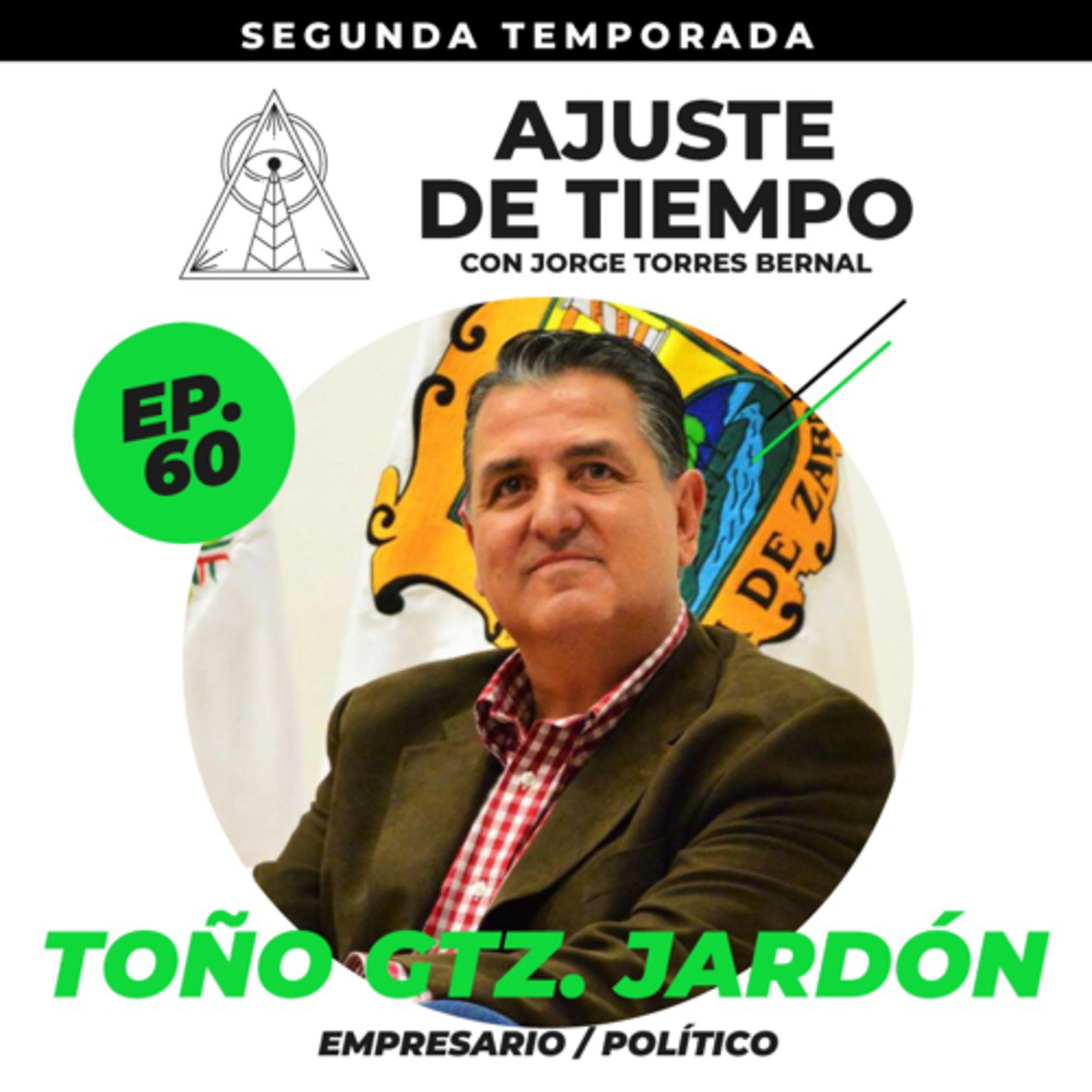 #60 TOÑO GUTIÉRREZ JARDÓN EN AJUSTE DE TIEMPO episode artwork