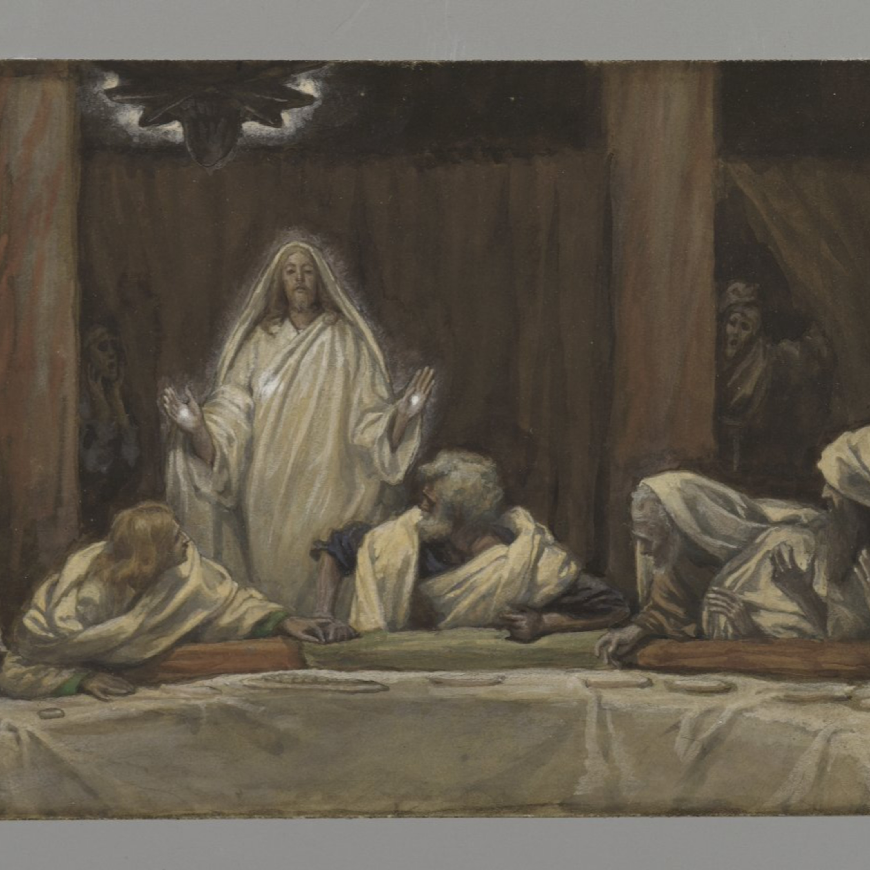 Jesus Eats Broiled Fish in the Upper Room - The Congregation at Prayer for April 23, 2020