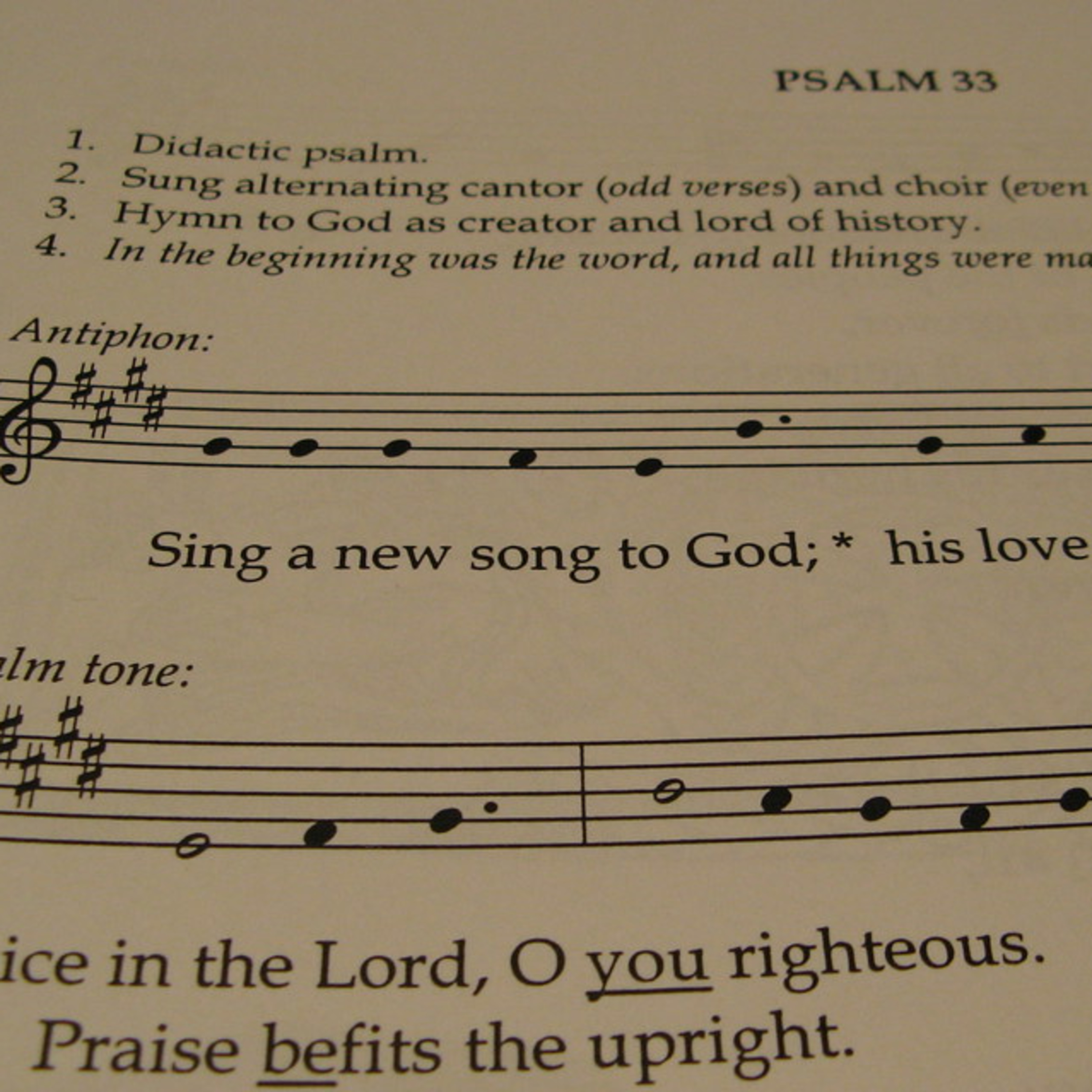 Prepare for Cantate / Easter 5 - The Congregation at Prayer for May 9, 2020