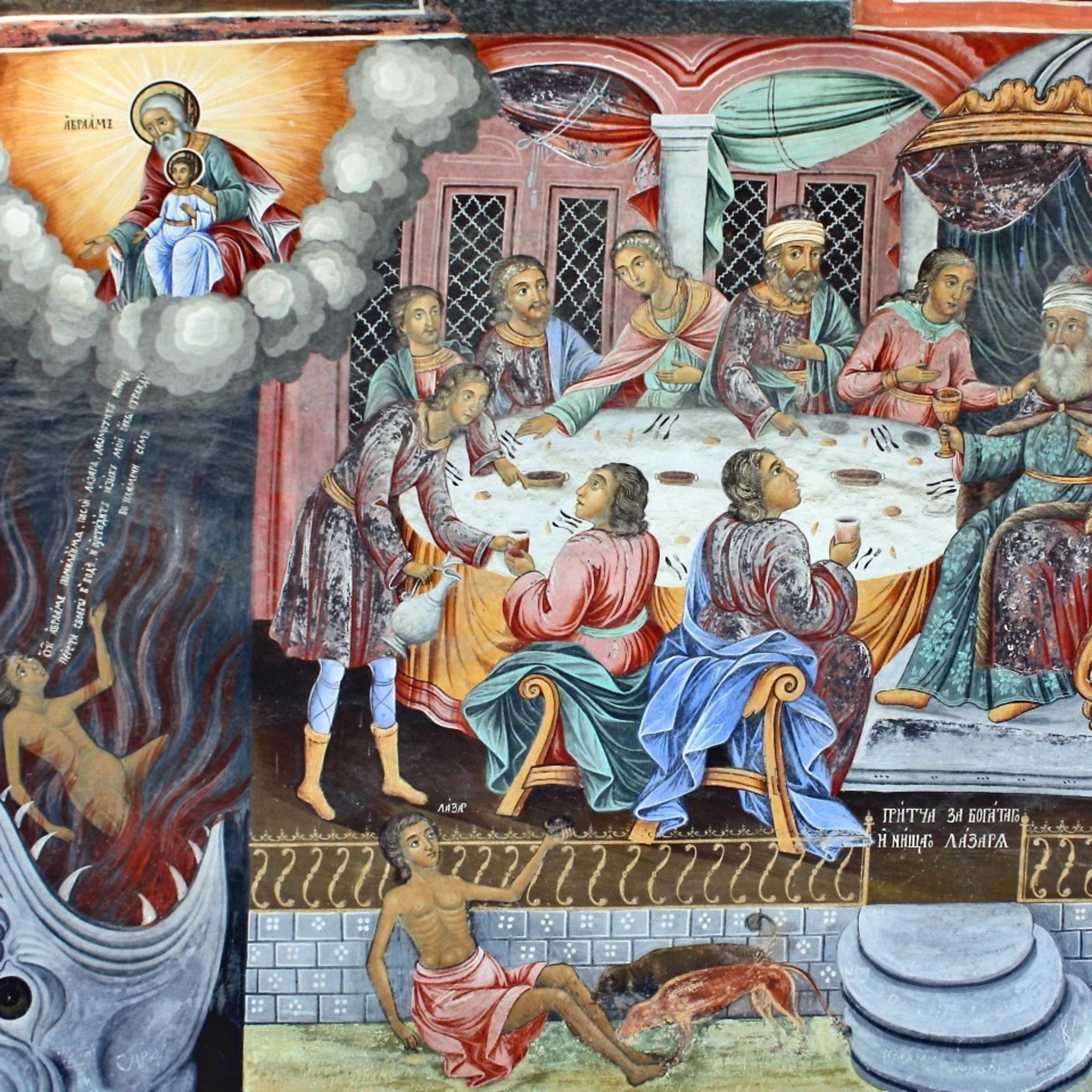 "Only Jesus can save him from his consumed consumer life" Trinity 1 2021
