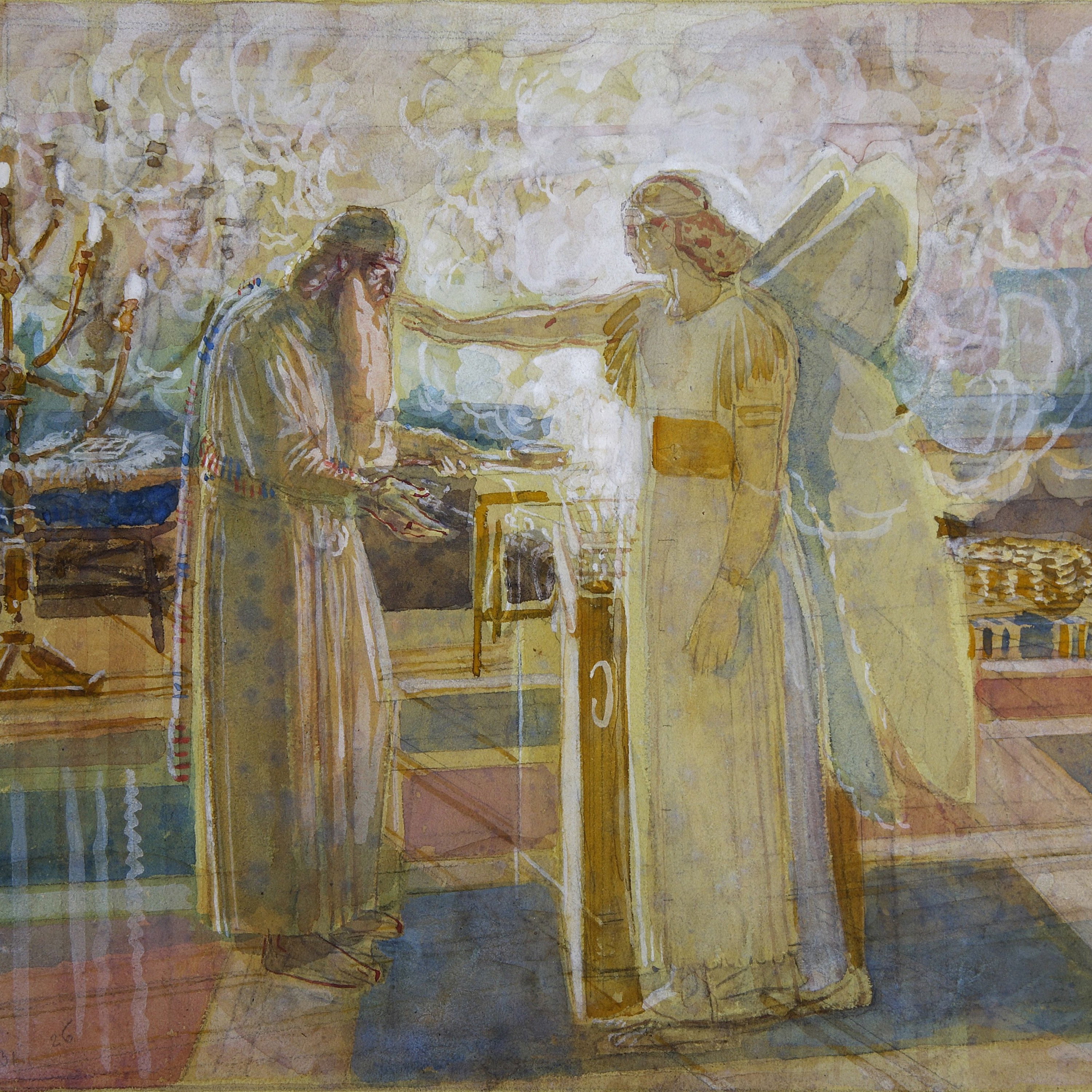 Gabriel Appears to Zachariah—Luke 1:5-25