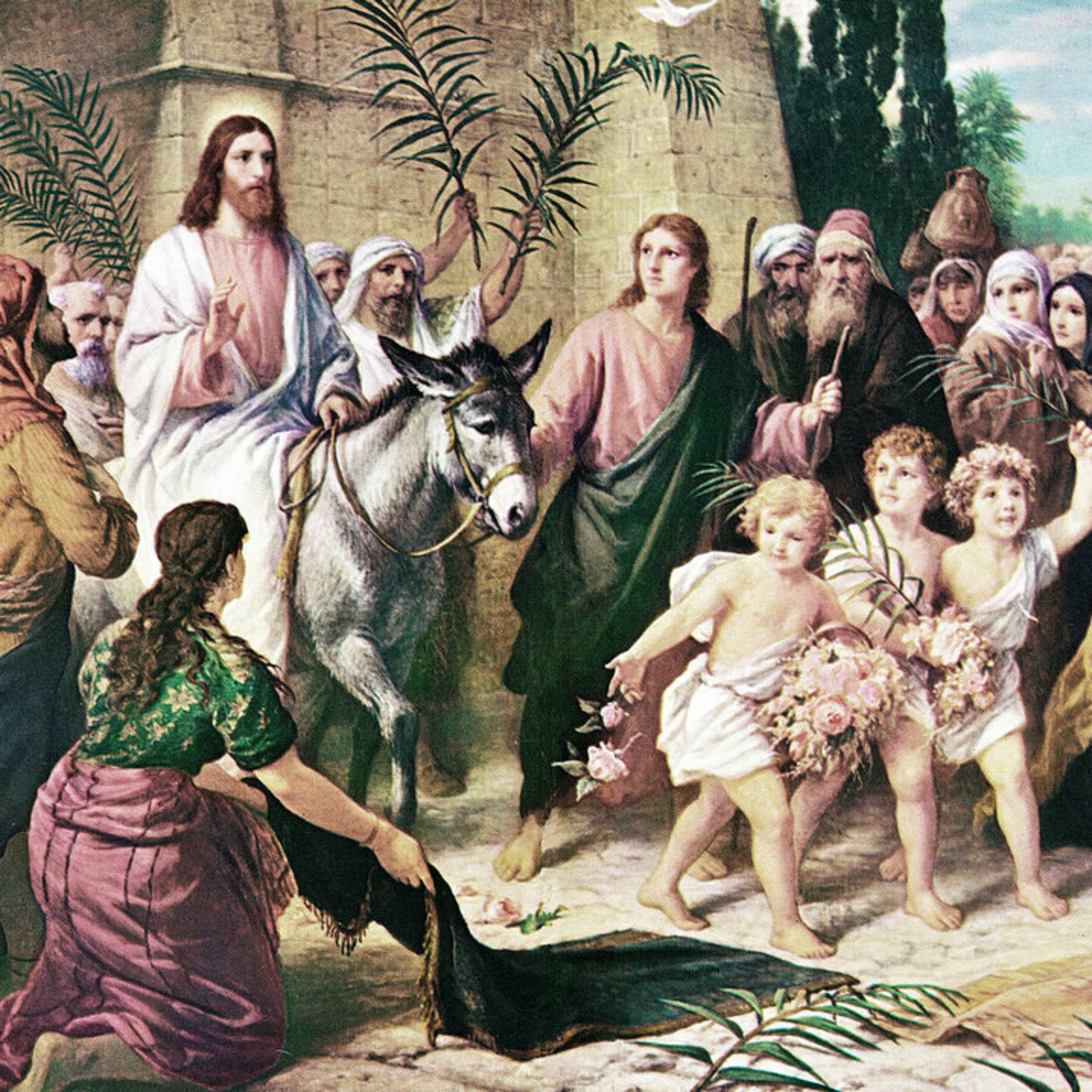 Sunday’s OT and Epistle—Zechariah 9:9-12; Philippians 2:5-11