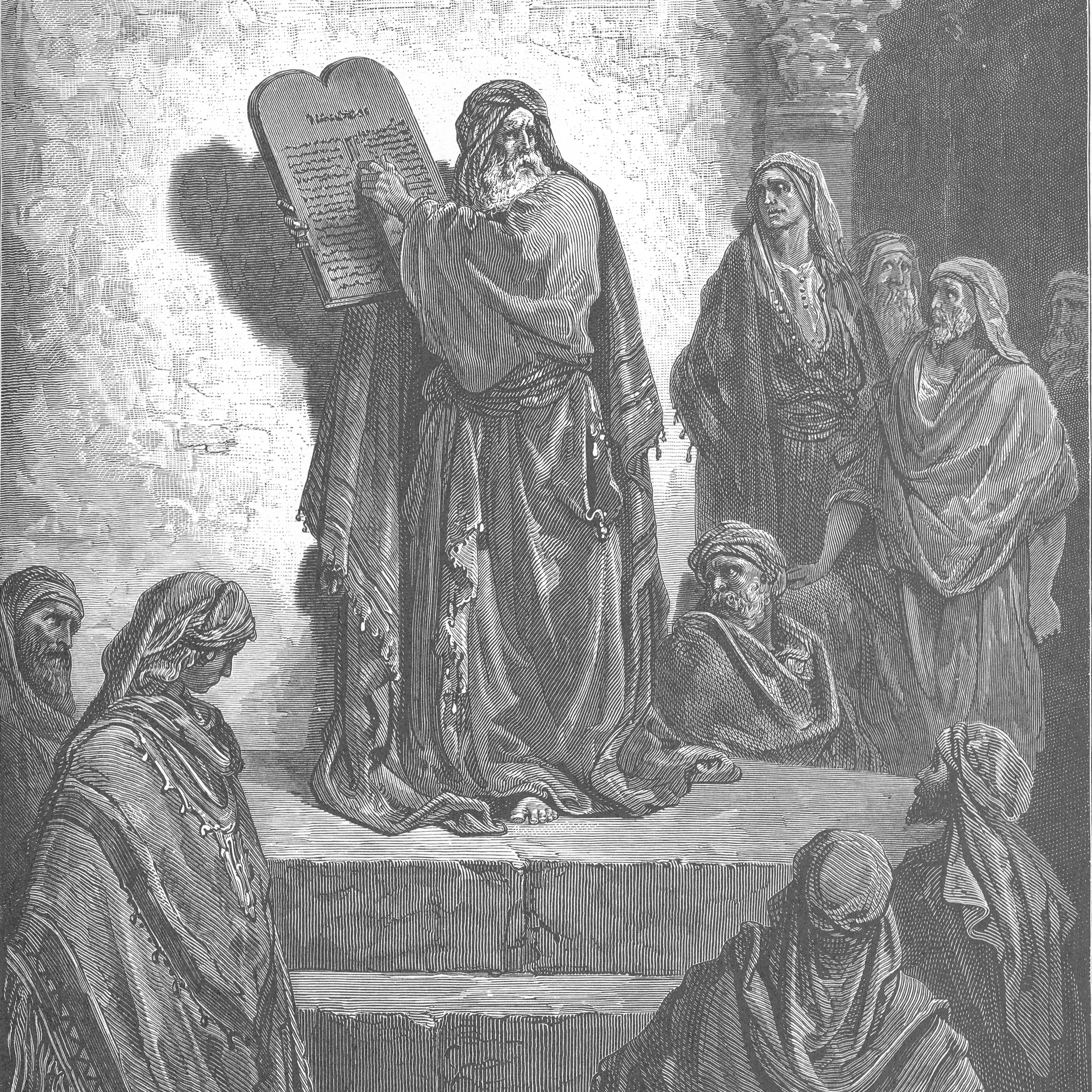 Ezra Reads from the Torah—Nehemiah 7:73c—8:12