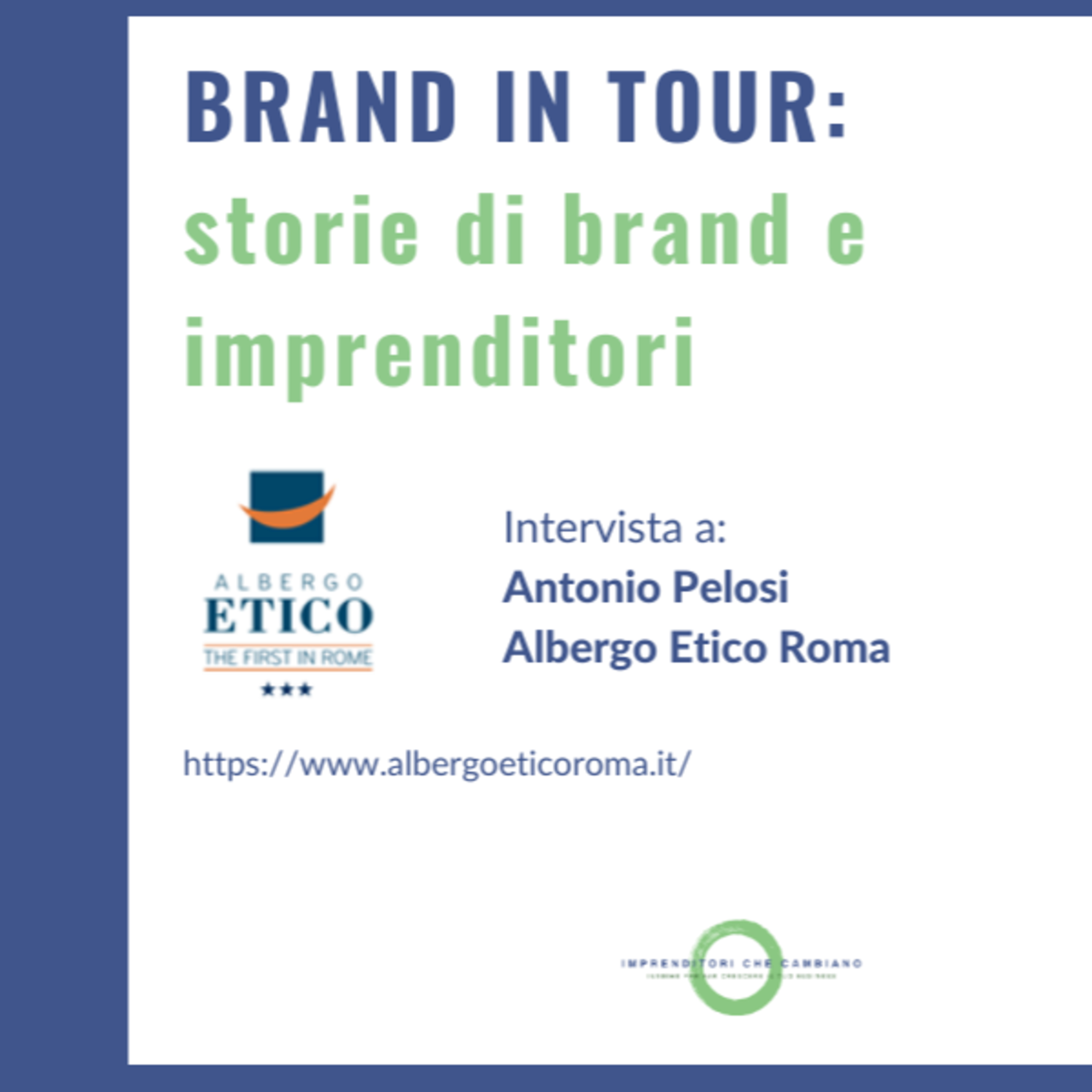Imprenditori che cambiano