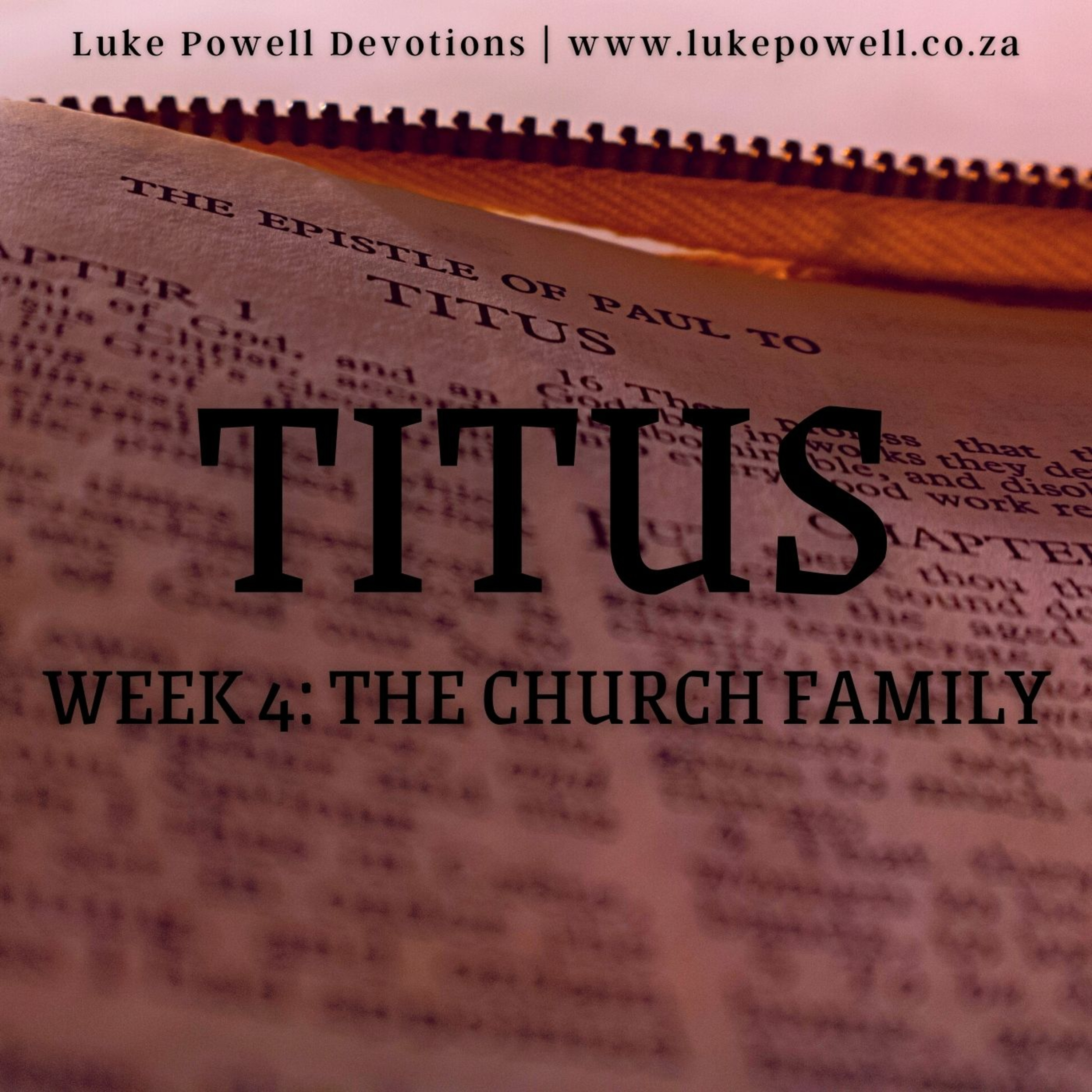 Luke Powell Daily Devotions