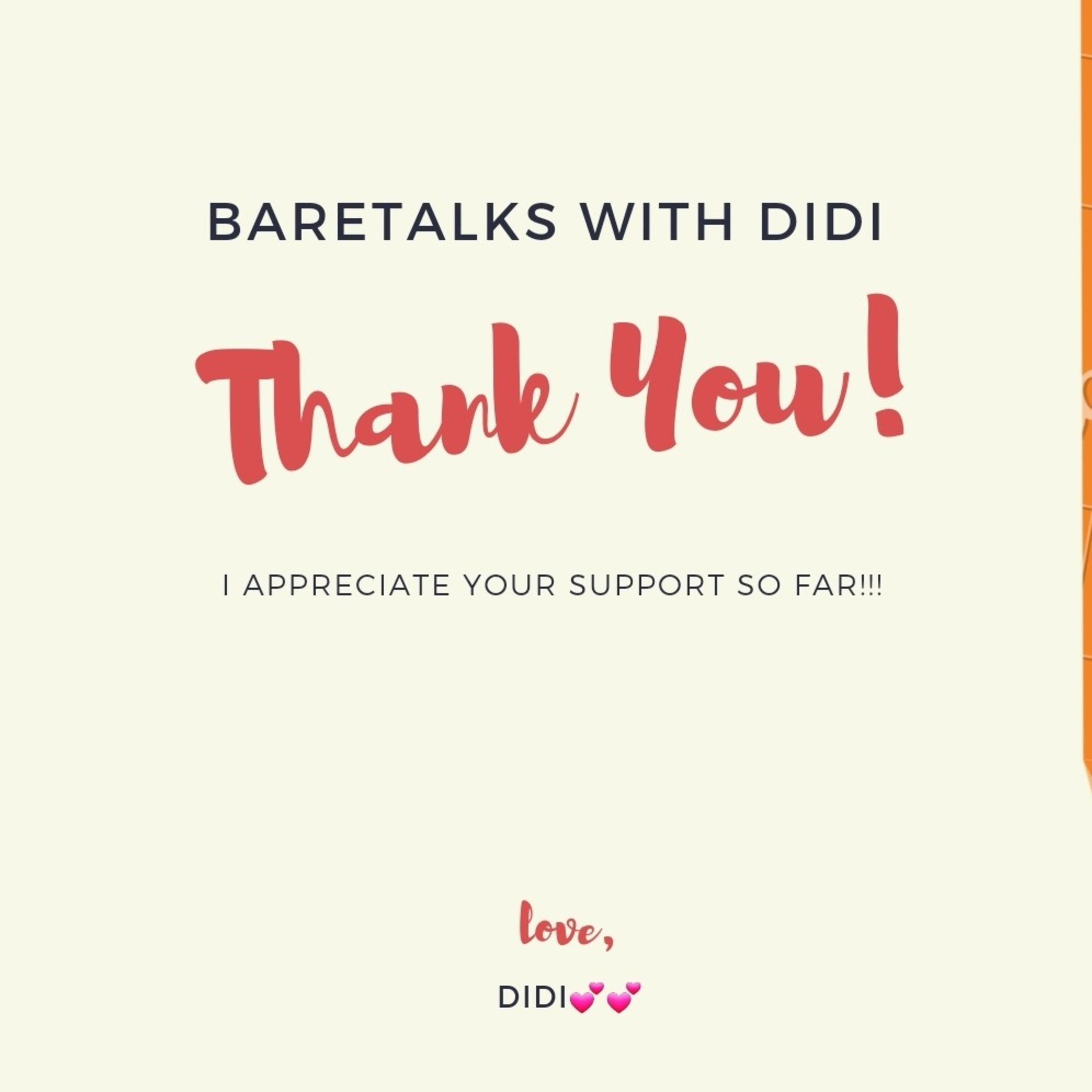 Bare Talks With Didi