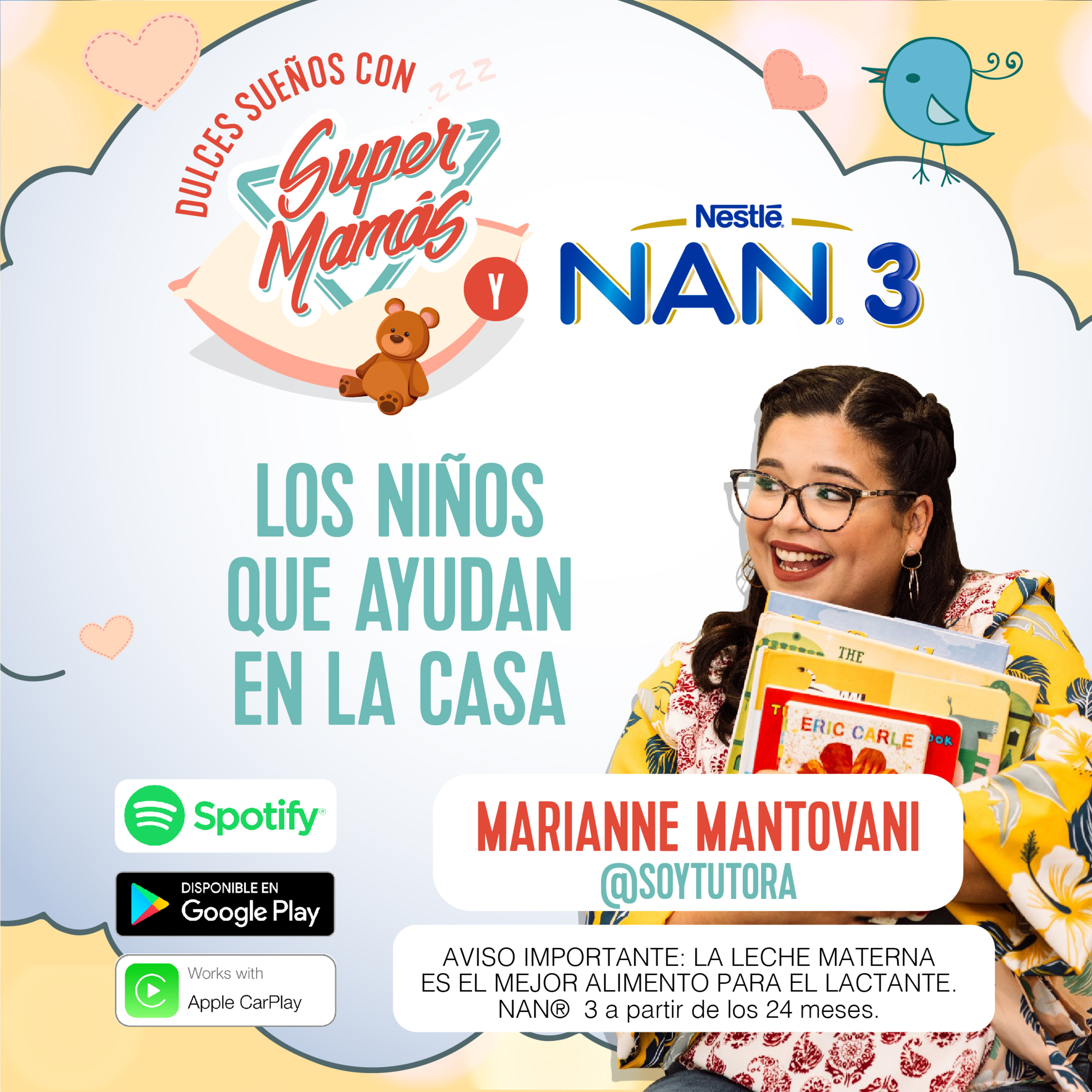 Dulces Sueños con Súper Mamás📖🧸 - Los niños que ayudan en casa ✨ episode artwork