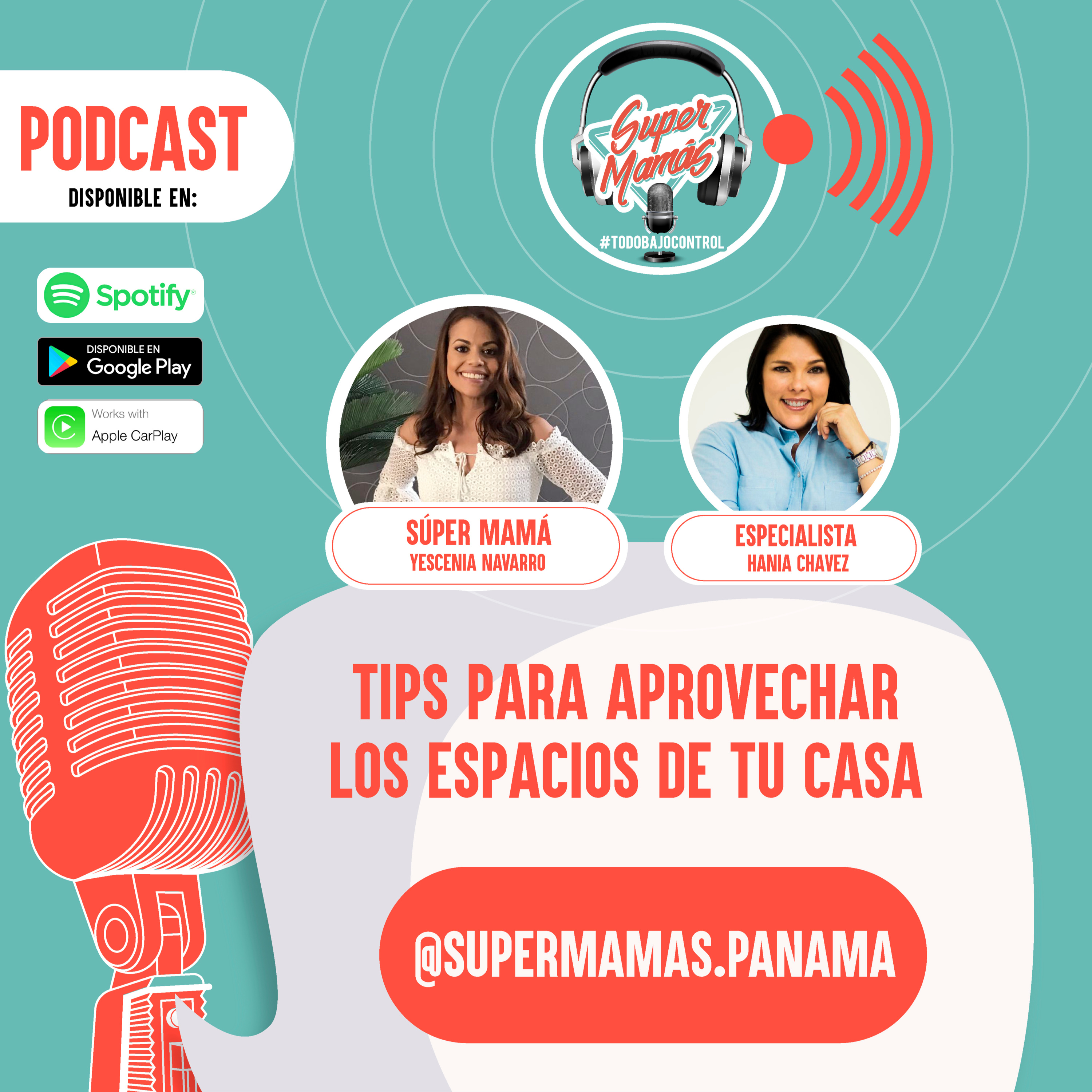 Podcast 💕 - Tips para aprovechar los espacios en tu casa 🏠  episode artwork