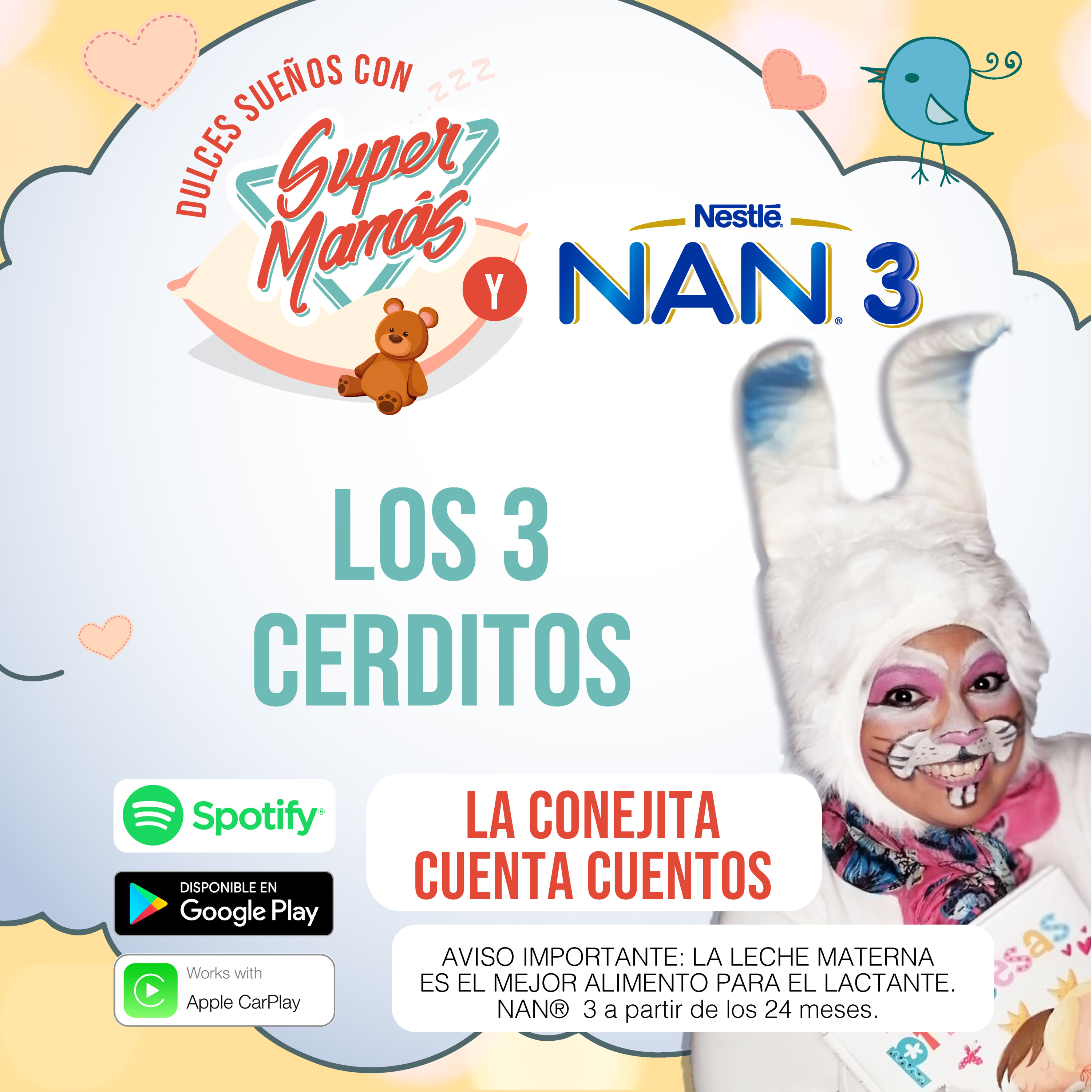Dulces Sueños con Súper Mamás📖🧸 - Los 3 cerditos✨ episode artwork