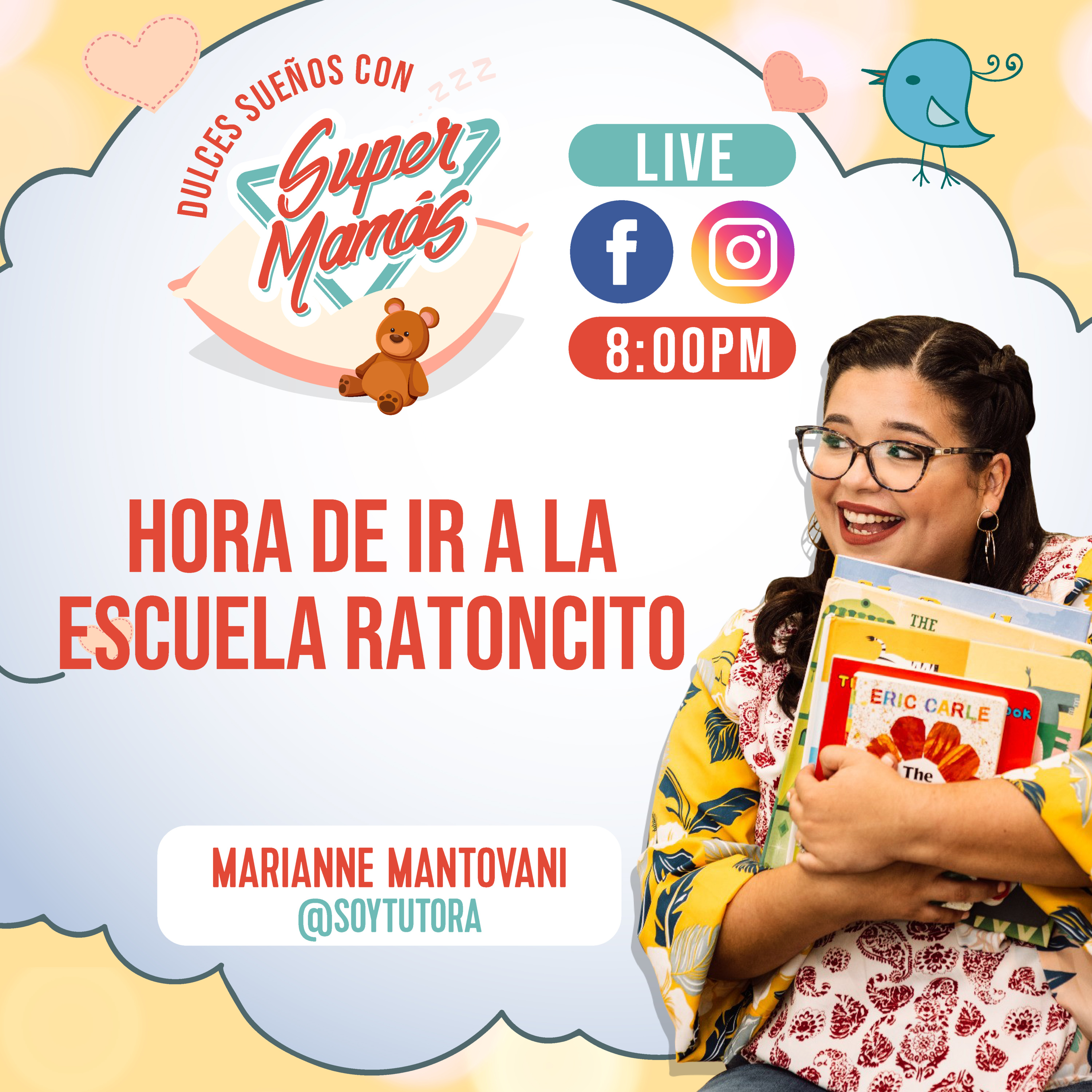 Dulces Sueños con Súper Mamás📖🧸 - Hora de ir a la escuela ratoncito✨ episode artwork