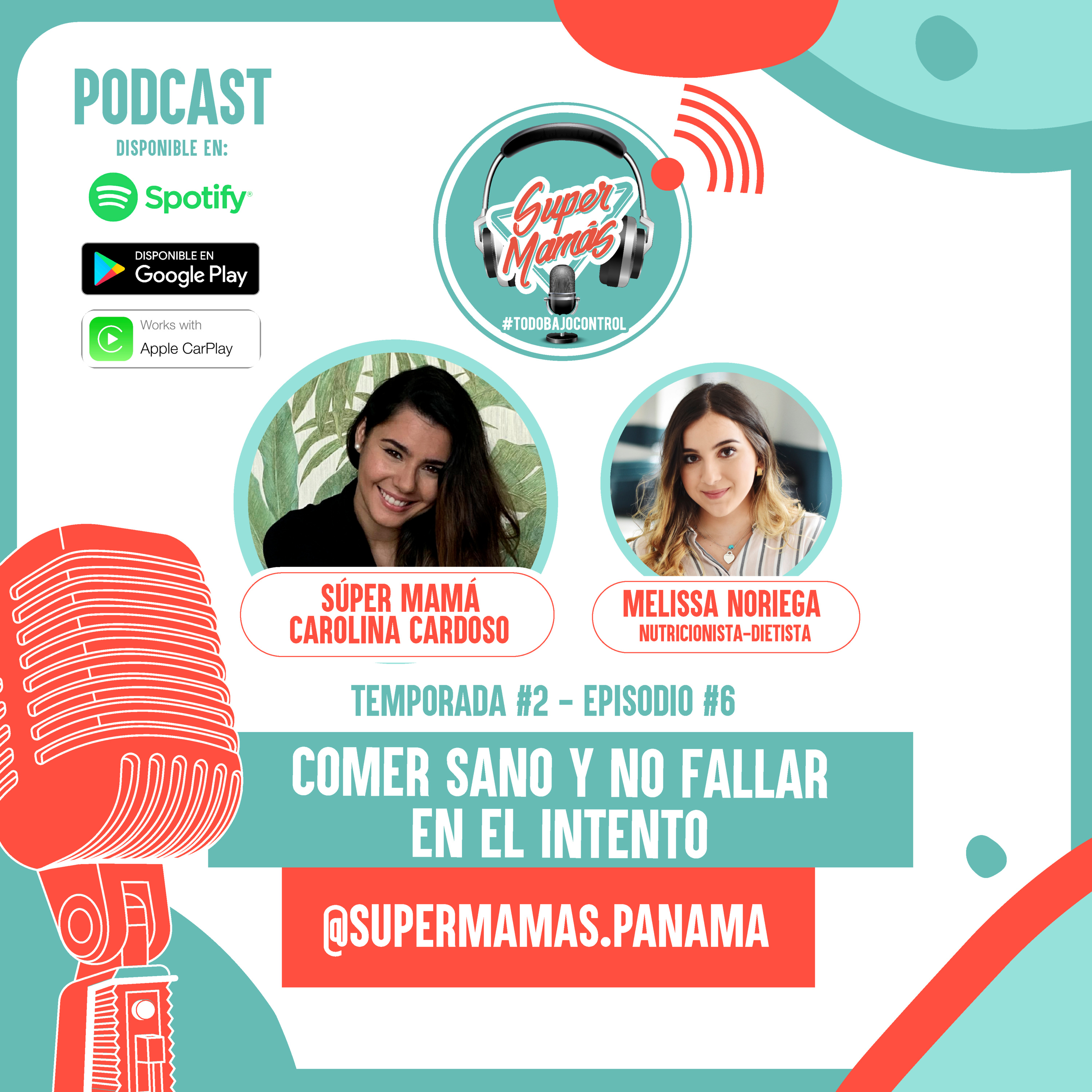 Podcast 💕 - Episodio # 6 - Comer Sano y No Fallar en el intento 🥗 episode artwork