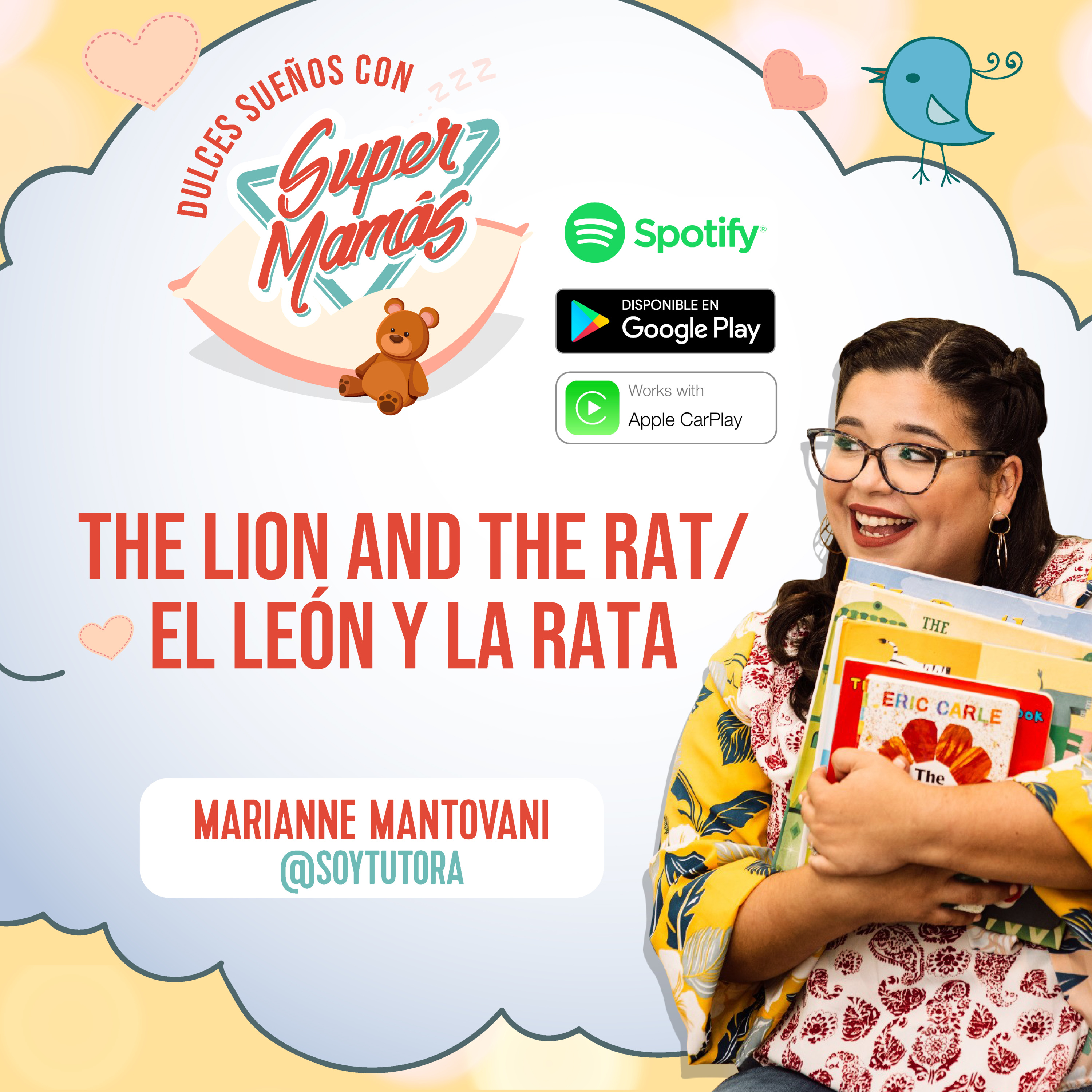 Dulces Sueños con Súper Mamás📖🧸 - THE LION AND THE RAT / EL LEÓN Y LA RATA ✨ episode artwork