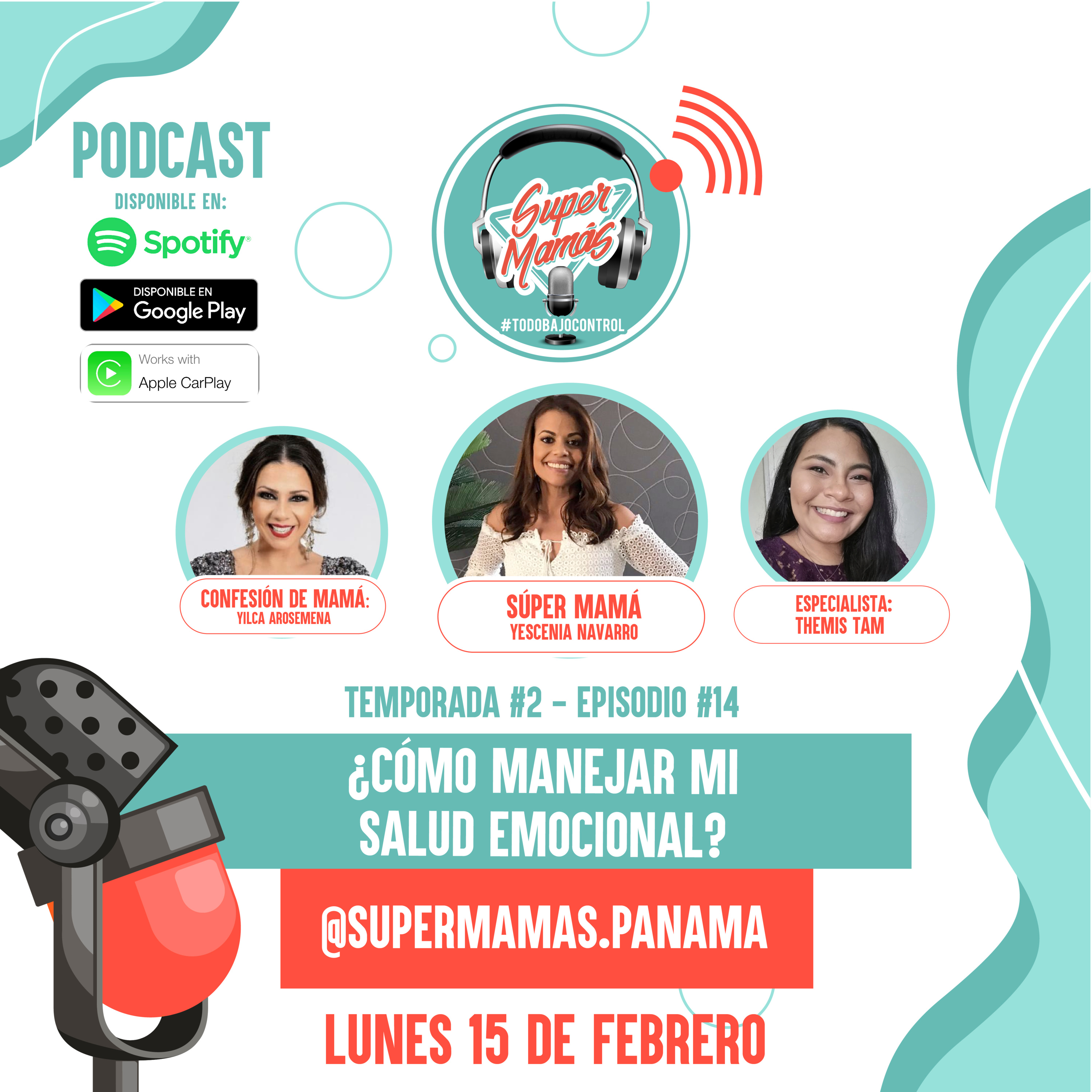 Podcast 💕 - Episodio #4 - ¿Cómo manejar mi salud emocional? episode artwork