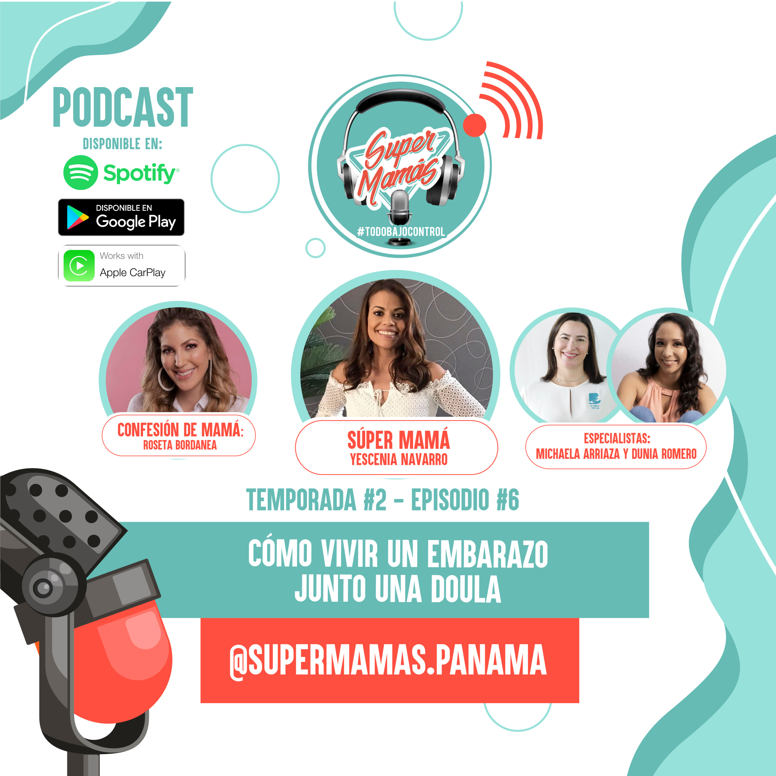 Podcast 💕 - Episodio #6 - Mi embarazo y Post parto junto a una Doula🤰🏻🤱🏻 episode artwork