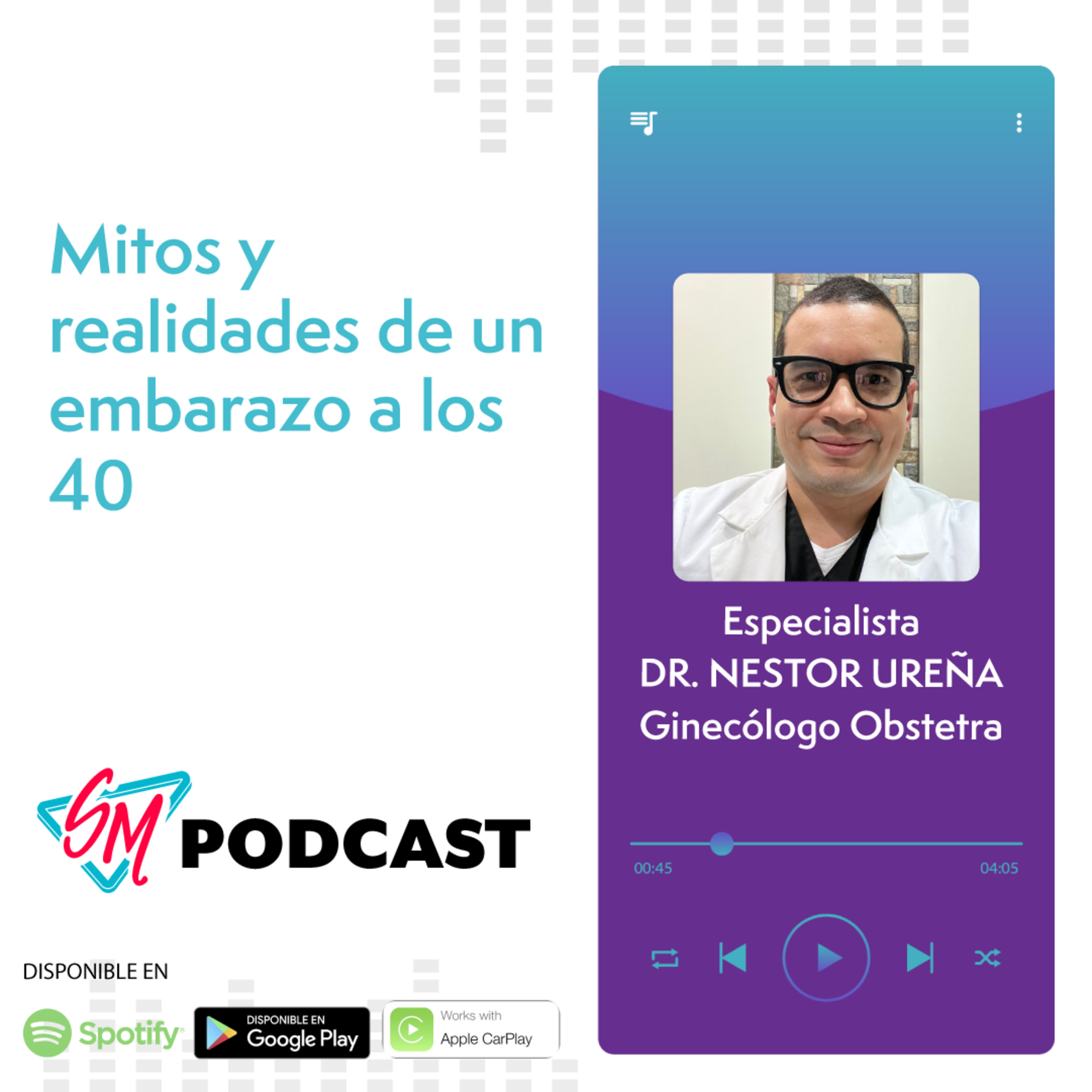 Podcast Episodio #21🎙Mitos y Realidades de un Embarazo a los 40 Años episode artwork
