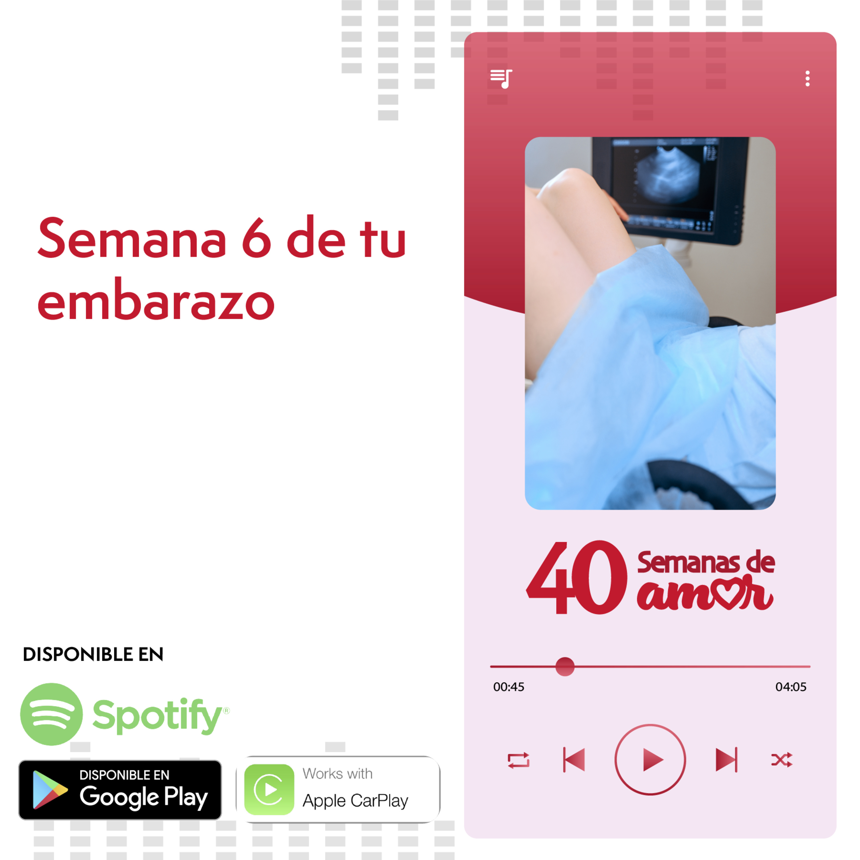40 Semanas de Amor - Semana 6 de Embarazo episode artwork