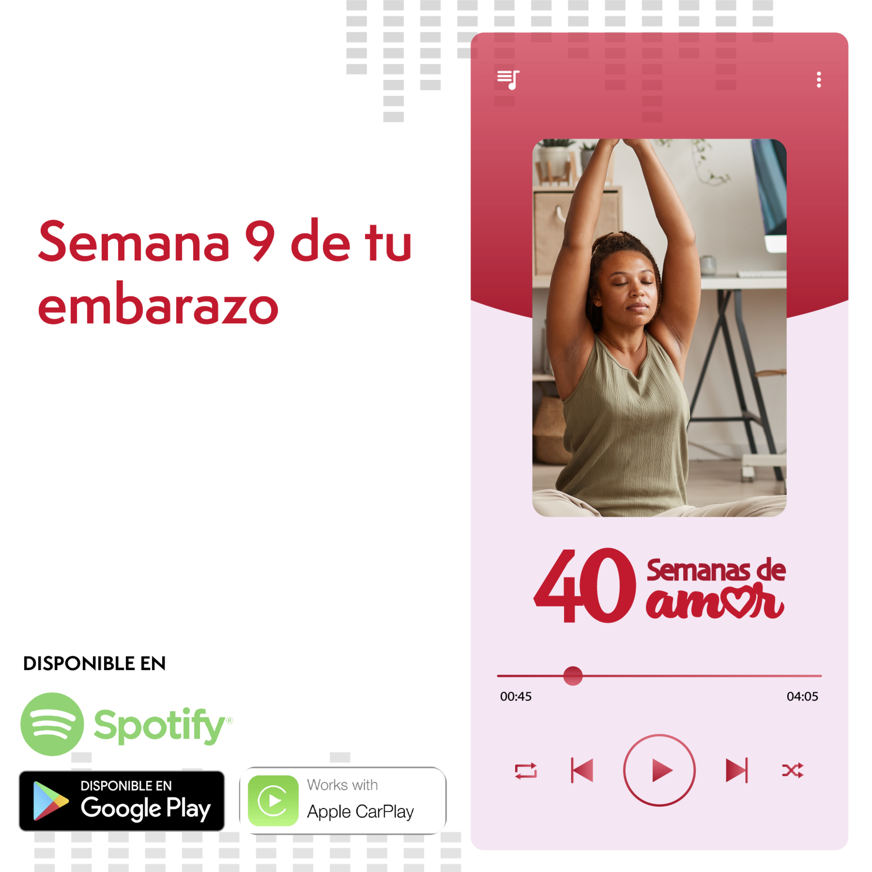 40 Semanas de Amor - Semana 9 de Embarazo episode artwork