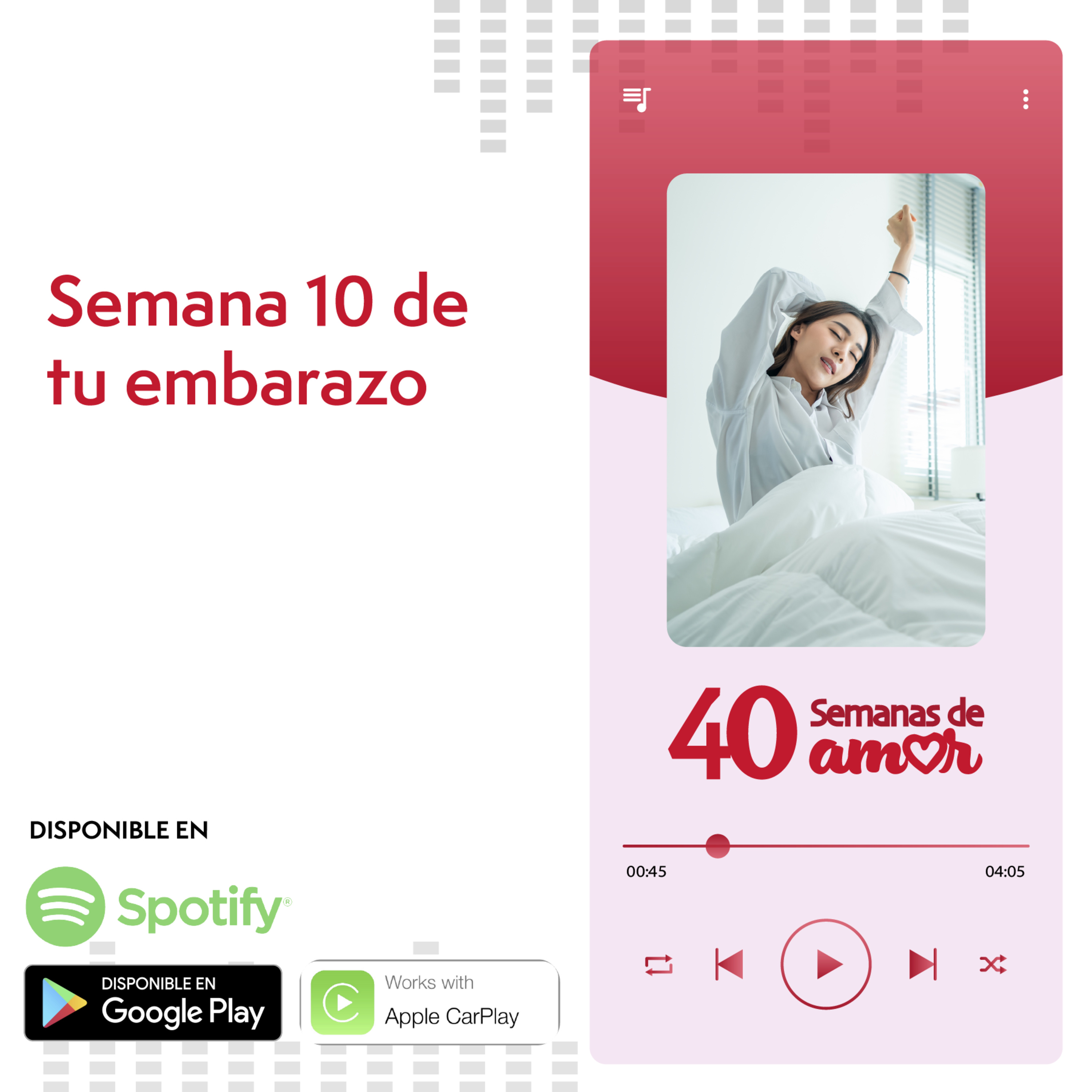 40 Semanas de Amor - Semana 10 de Embarazo episode artwork
