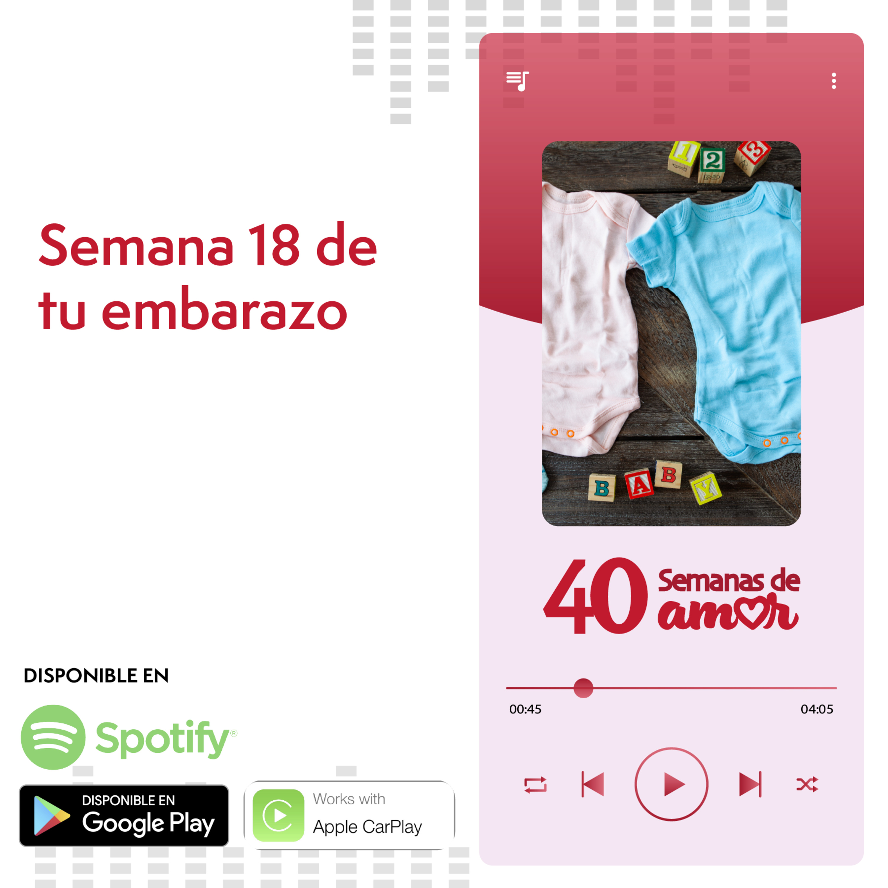 40 Semanas de Amor - Semana 18 de Embarazo episode artwork
