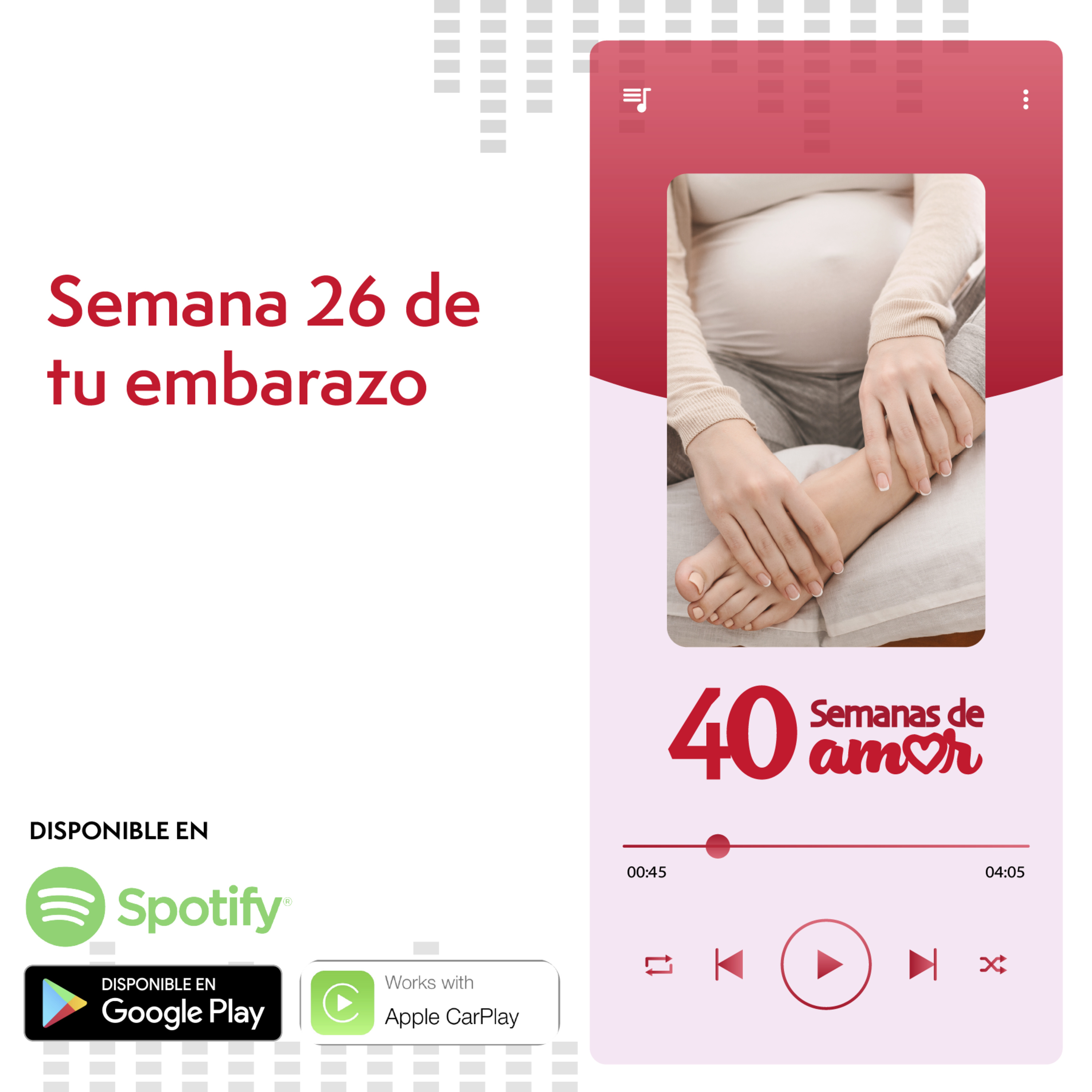 40 Semanas de Amor - Semana 26 de Embarazo episode artwork