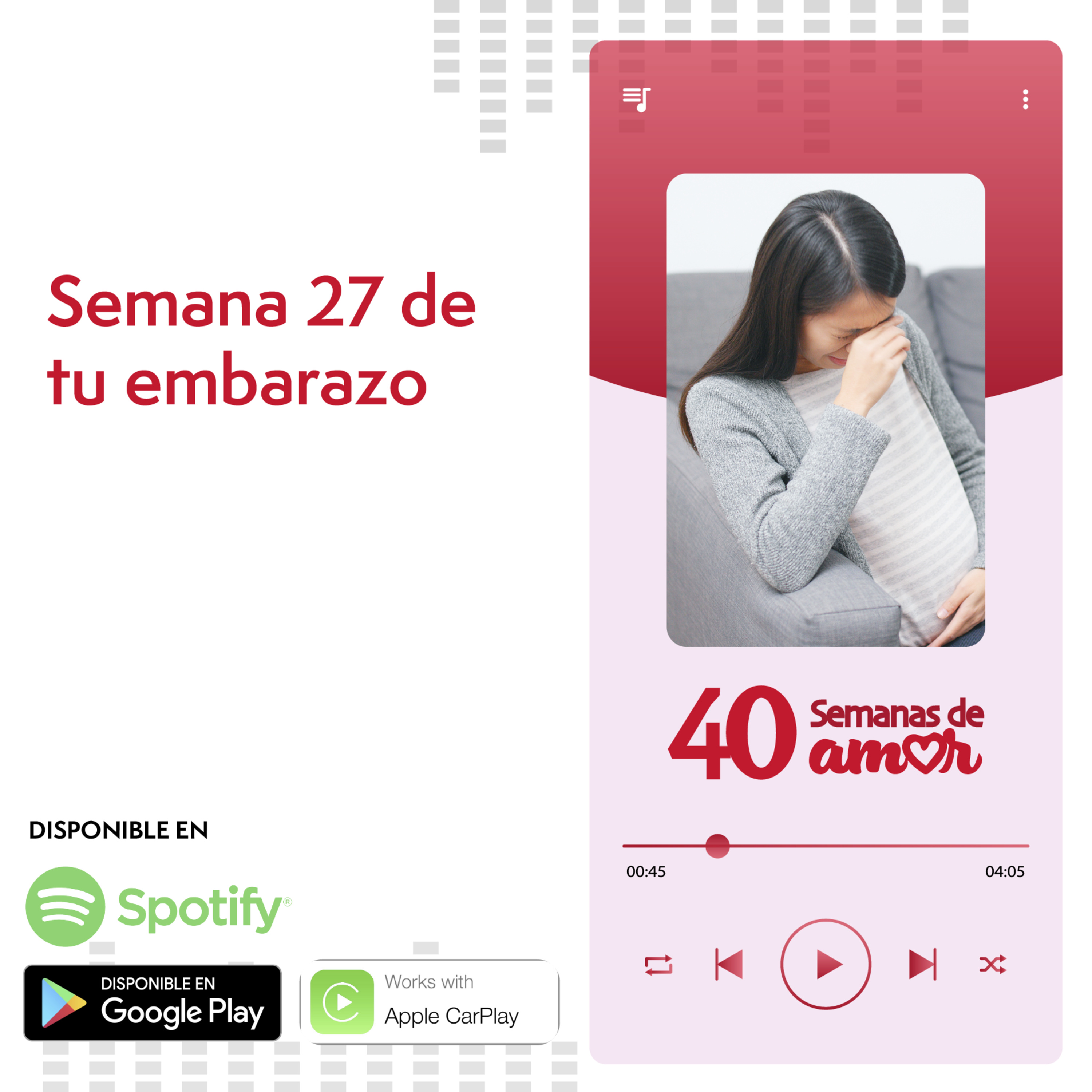 40 Semanas de Amor - Semana 27 de Embarazo episode artwork