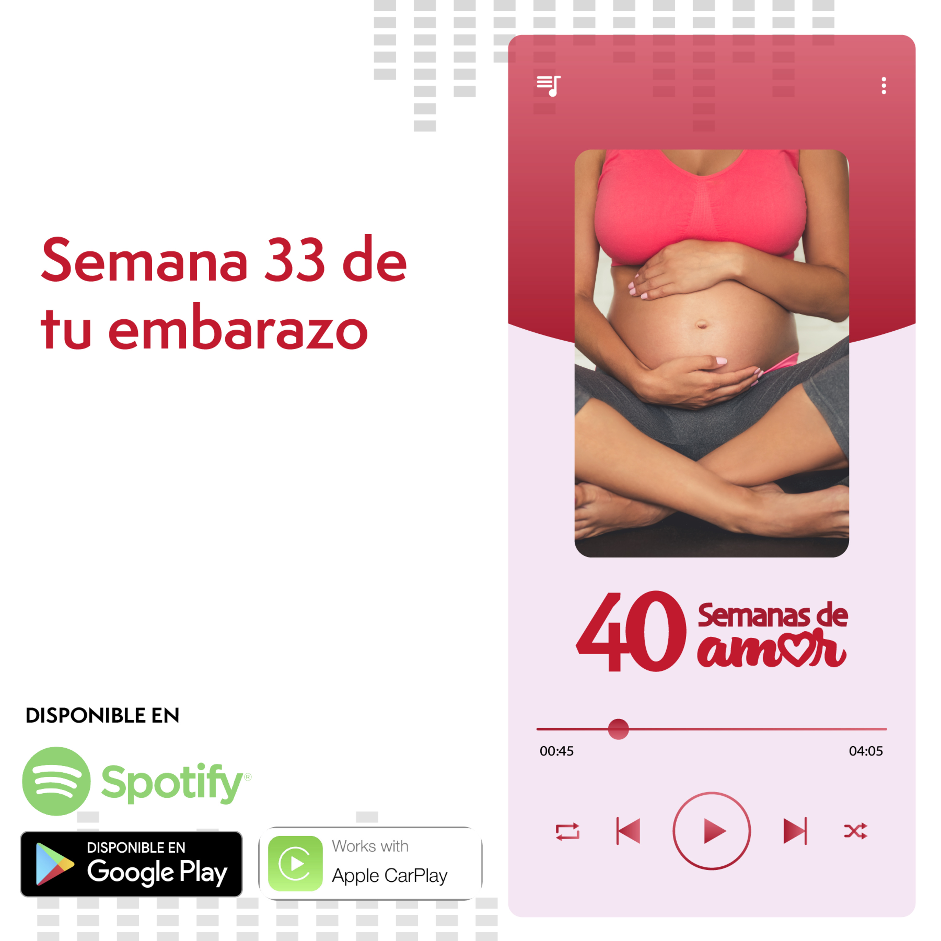 40 Semanas de Amor - Semana 33 de Embarazo episode artwork