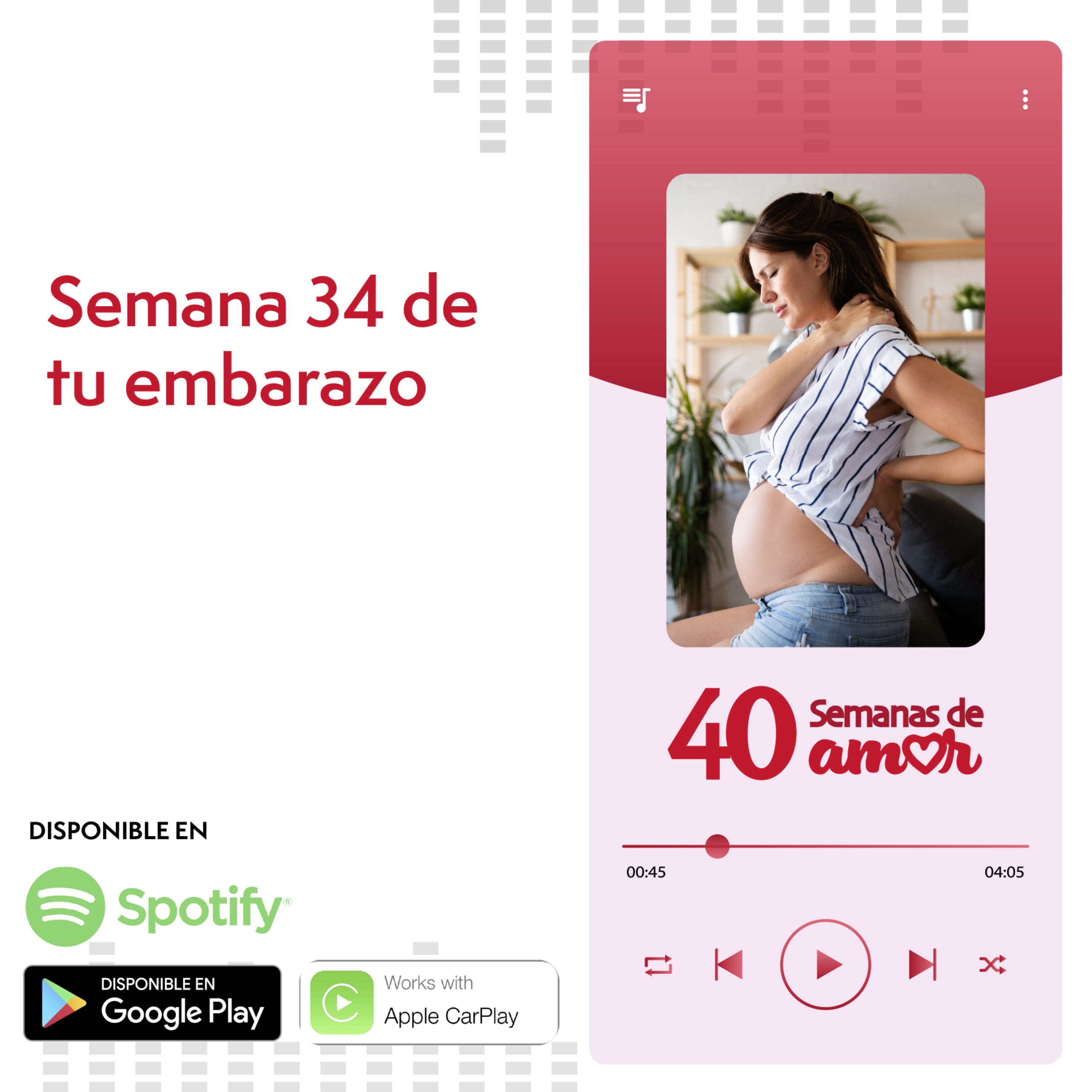 40 Semanas de Amor - Semana 34 de Embarazo episode artwork
