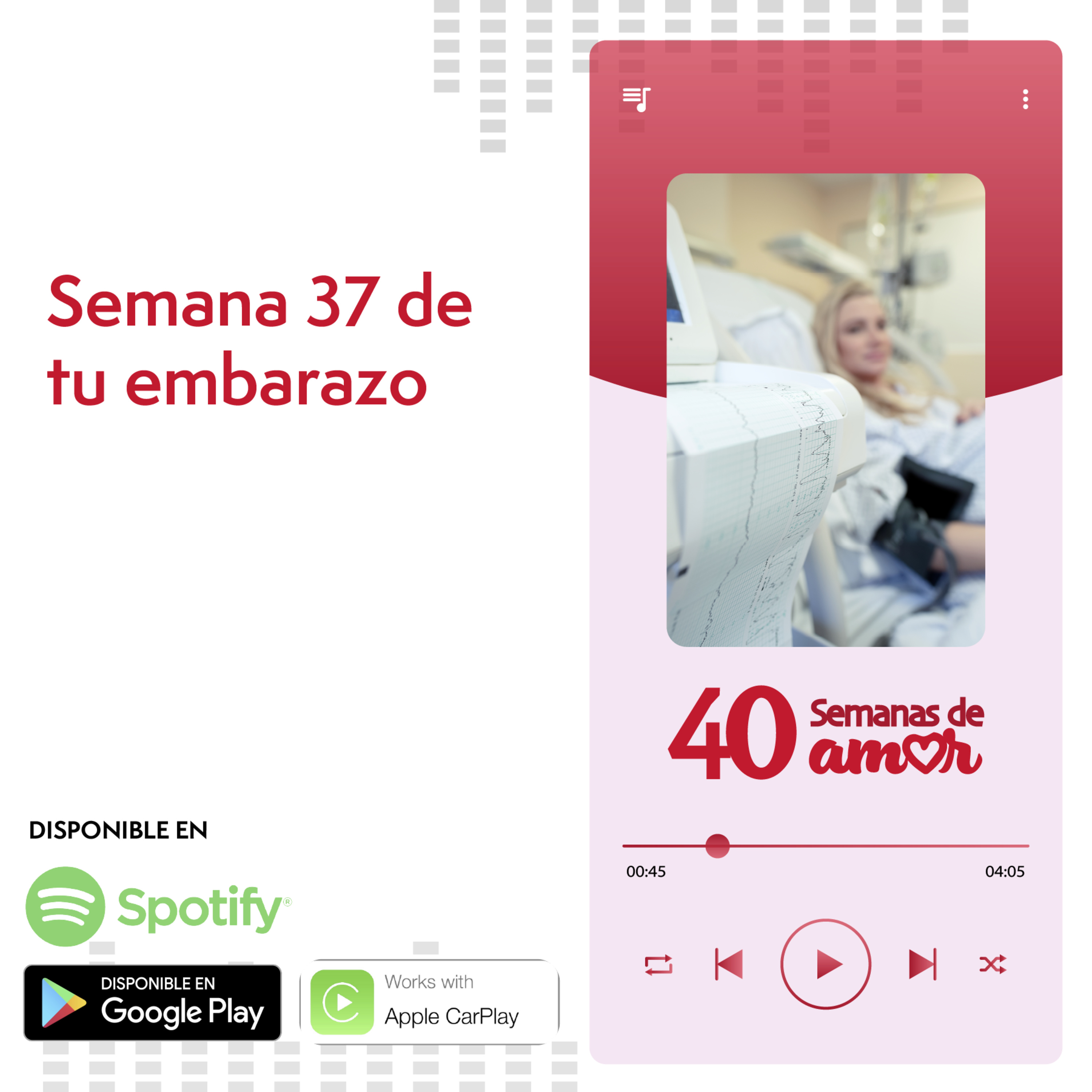 40 Semanas de Amor - Semana 37 de Embarazo episode artwork