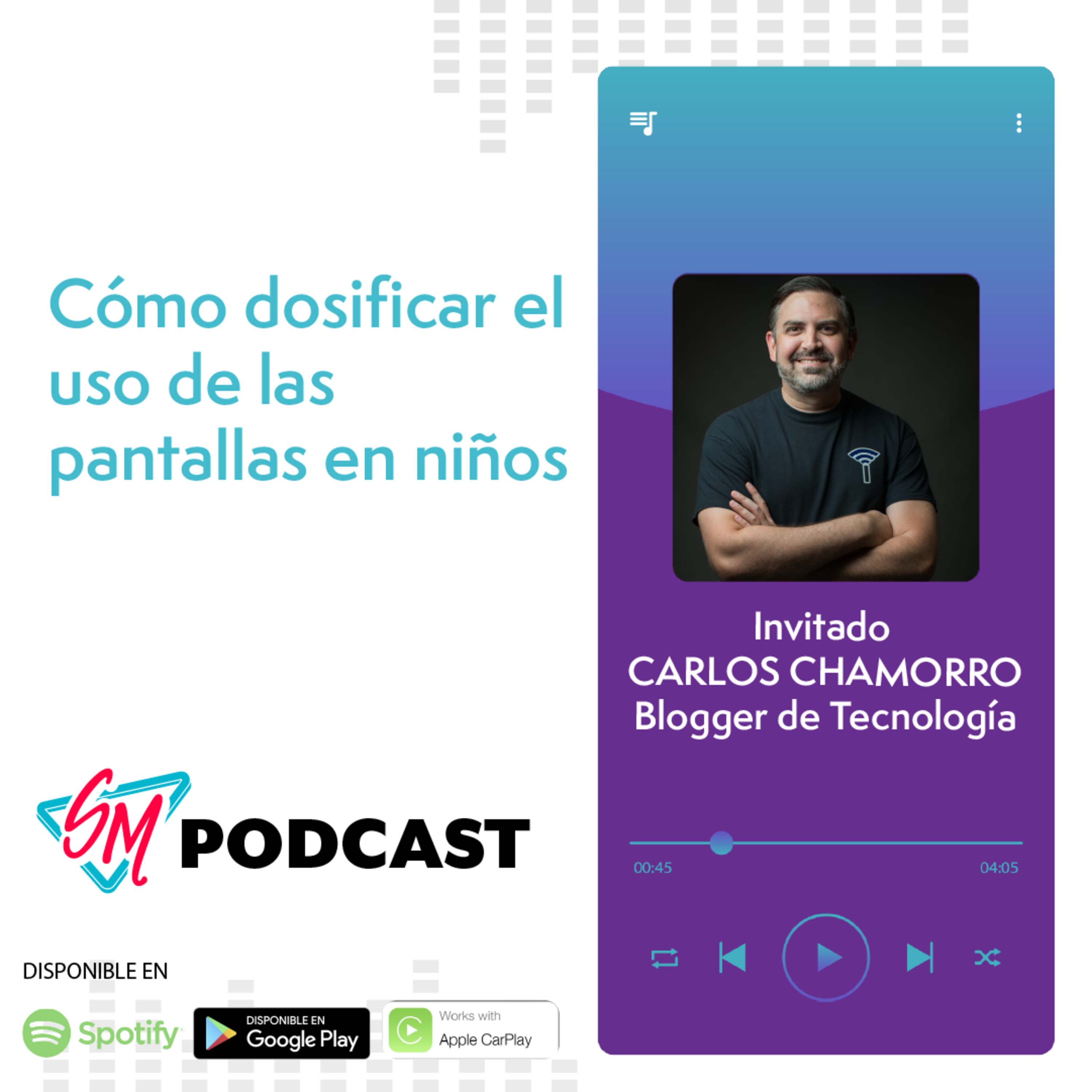 Episodio #33 - ¿Cómo dosificar el uso de las pantallas en los niños? episode artwork
