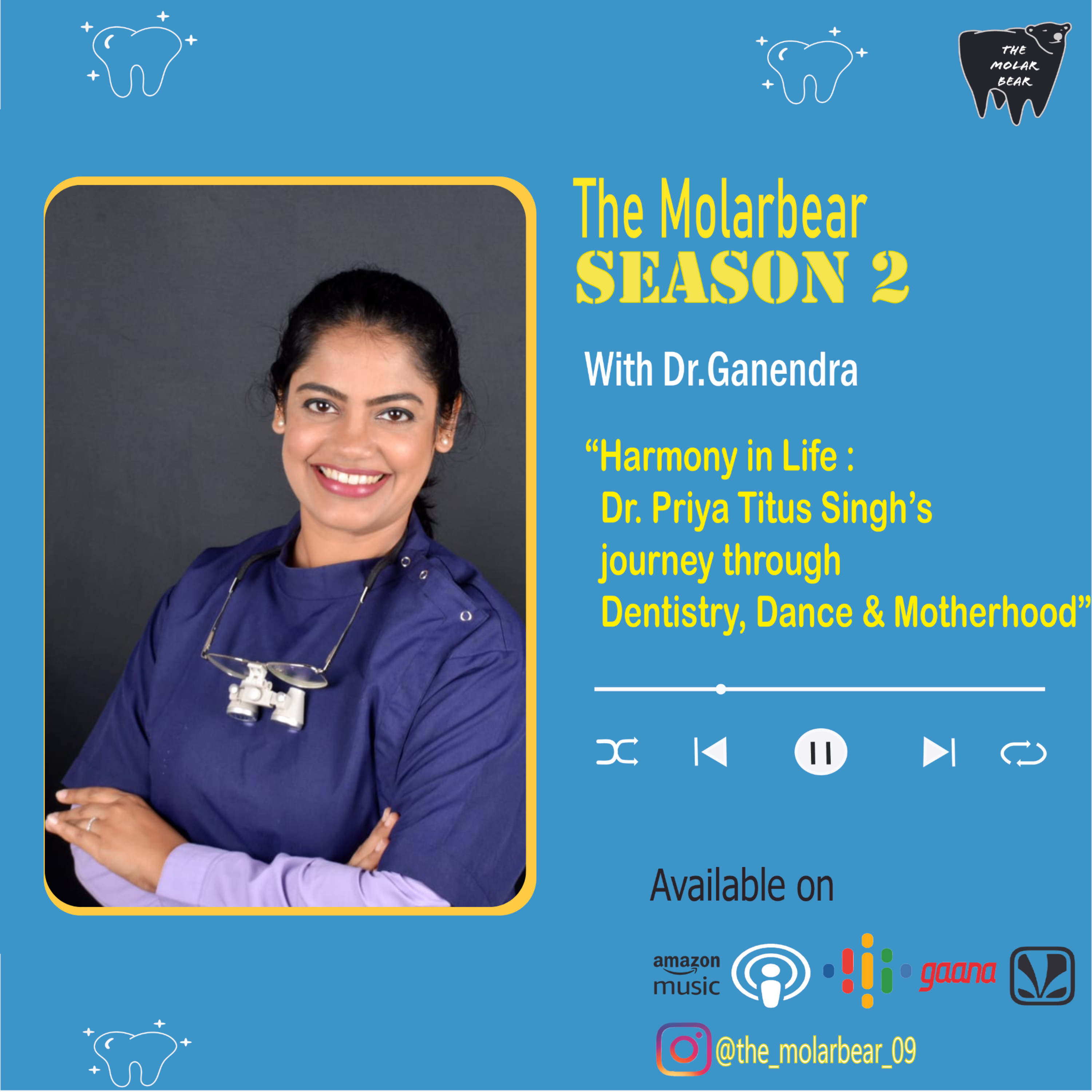 Harmony in Life: Dr. Priya Titus Singh's Journey through Dentistry, Dance, and Motherhood
